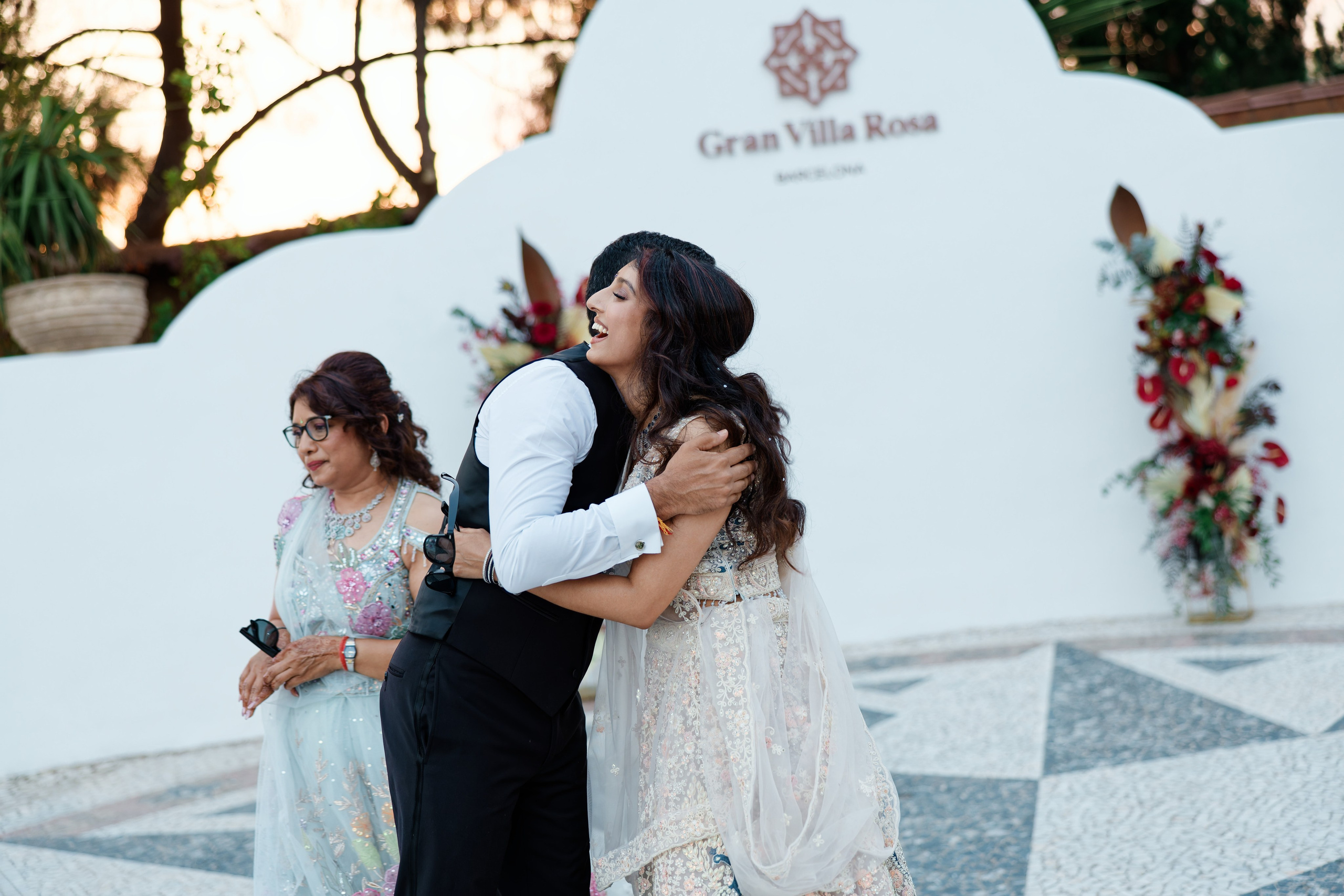 Indian wedding at Gran Villa Rosa, Barcelona