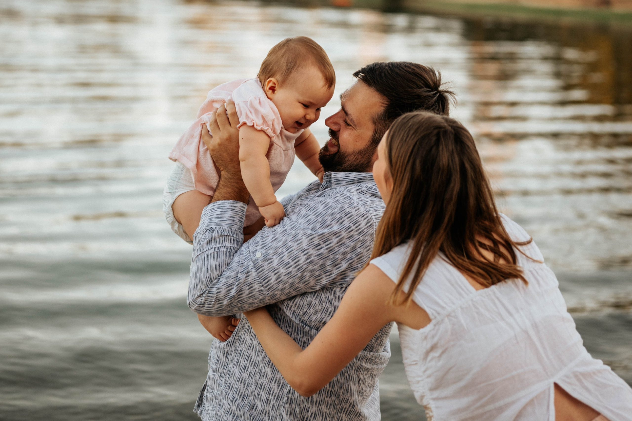 Simona, Dragan i Una - porodično fotografisanje. Dečiji i porodični fotograf