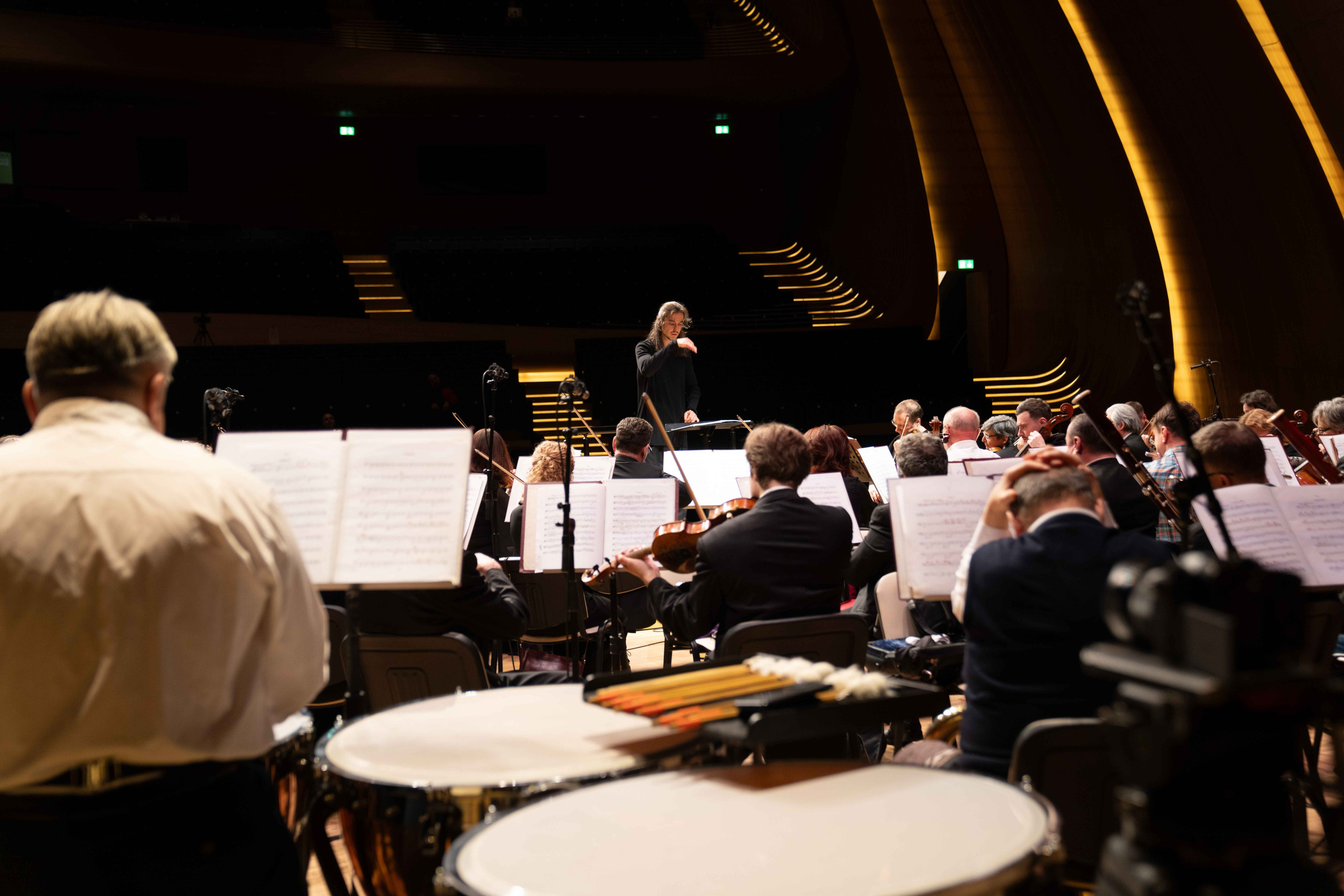 The Tchaikovsky Academic Grand Symphony Orchestra in Baku. Wedding&Event photographer Ismail Rzayev in Baku