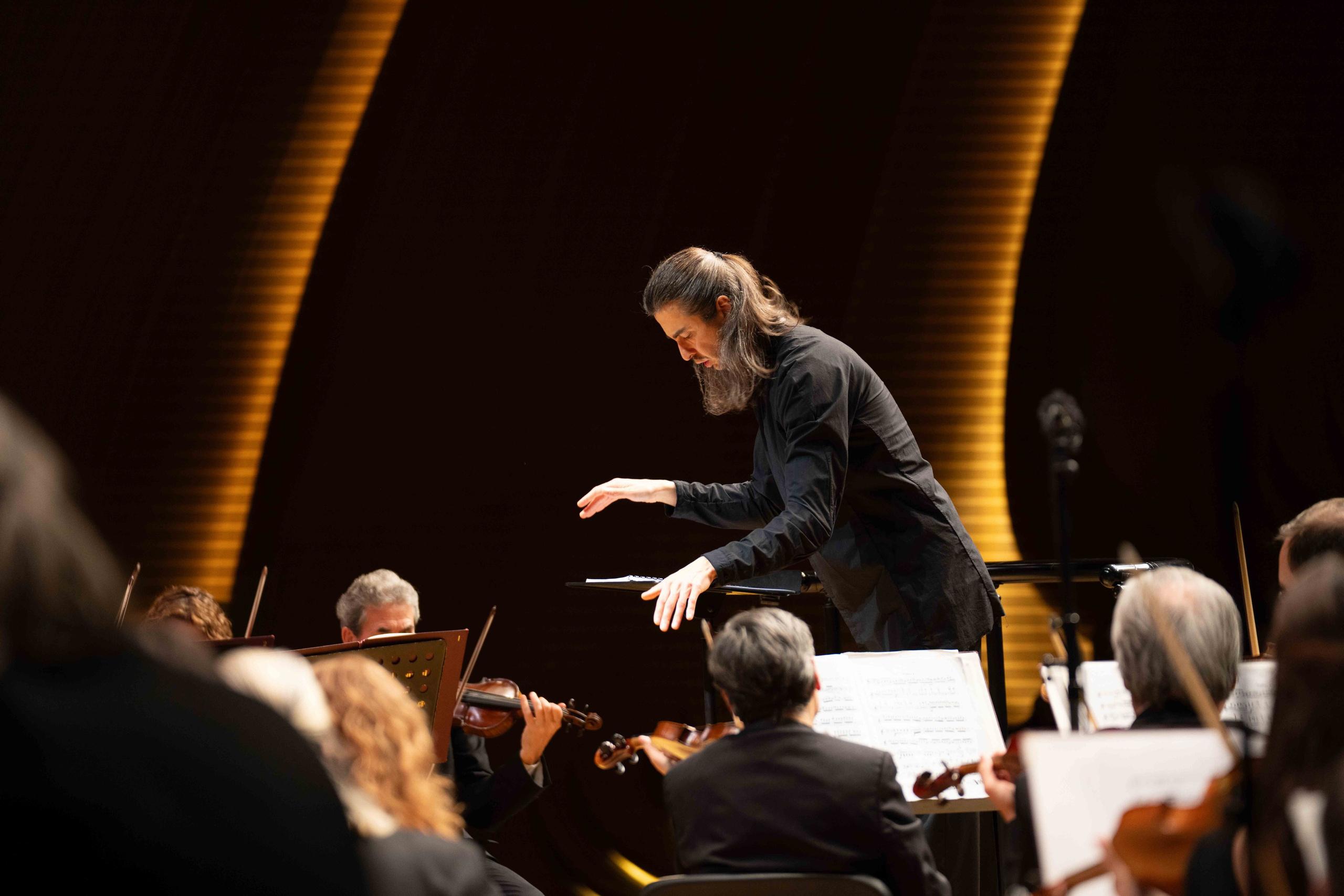 The Tchaikovsky Academic Grand Symphony Orchestra in Baku. Wedding&Event photographer Ismail Rzayev in Baku