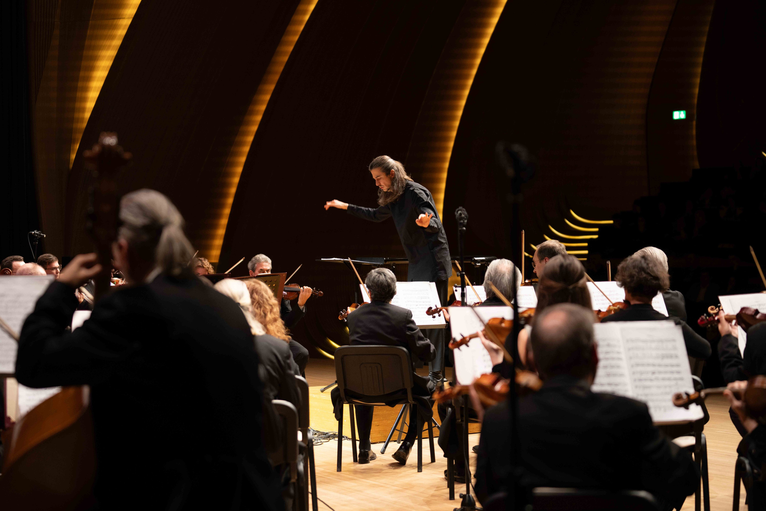 The Tchaikovsky Academic Grand Symphony Orchestra in Baku. Wedding&Event photographer Ismail Rzayev in Baku