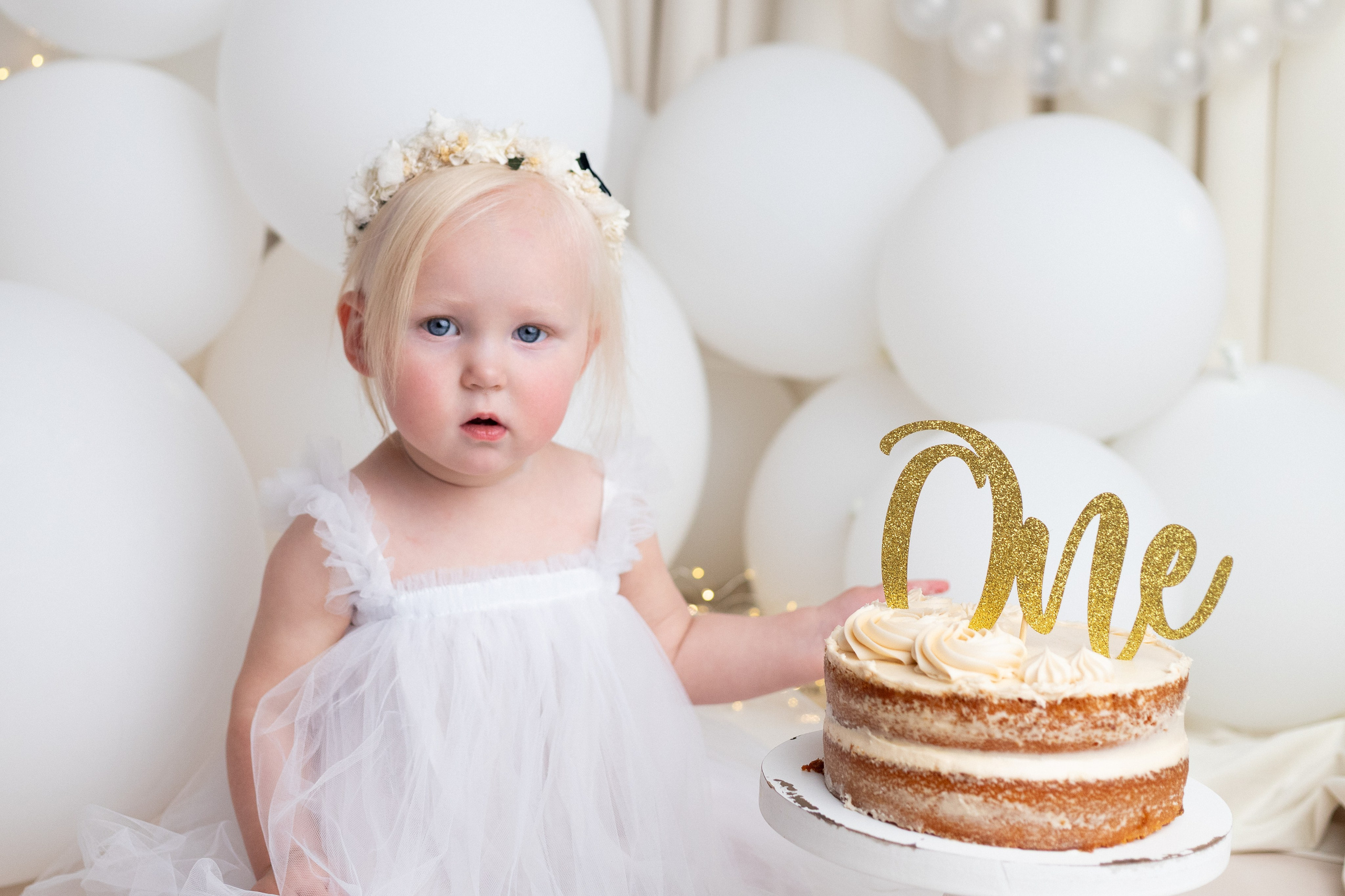 Birthday. Mary Newborn Photo