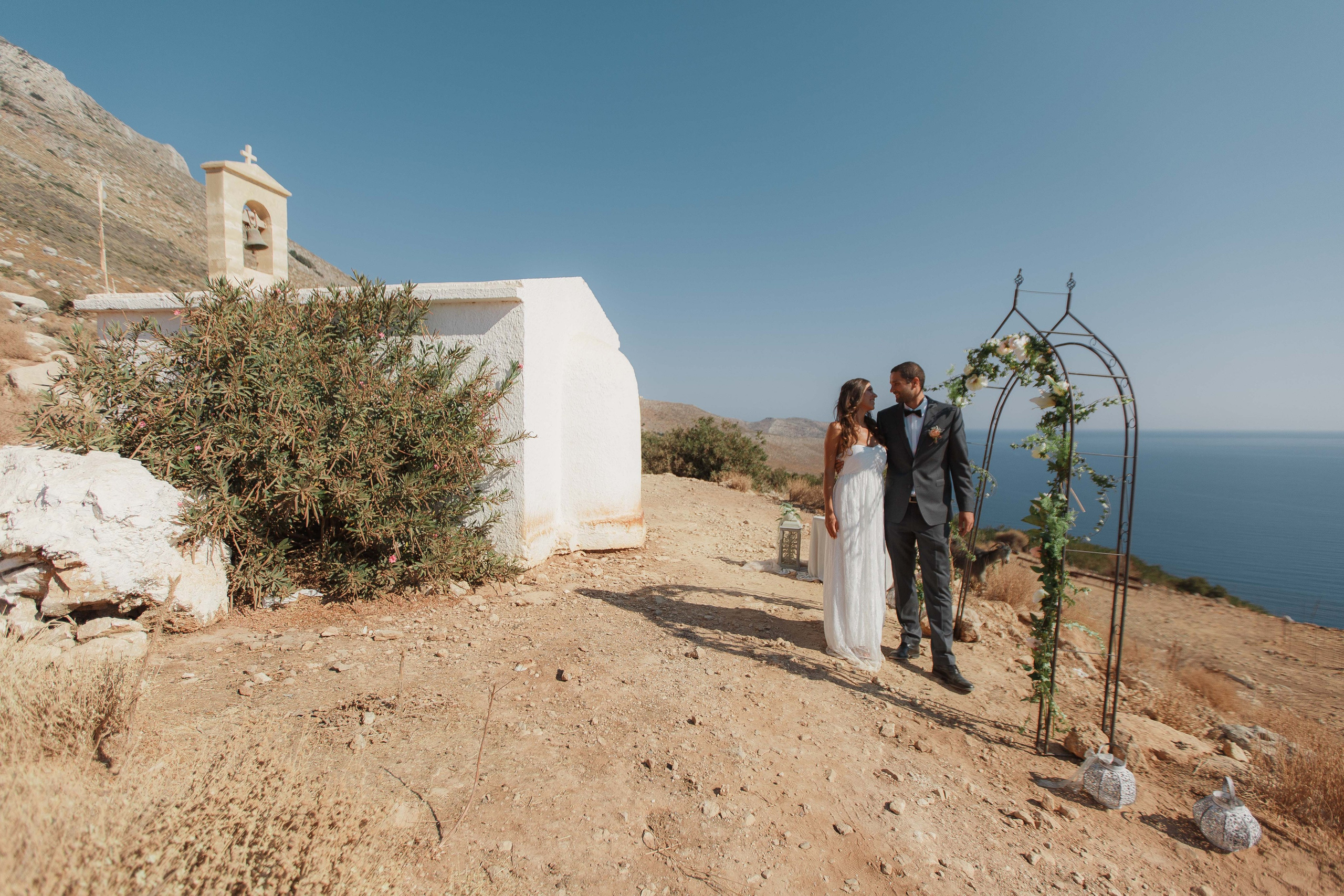 Marino & Steffi, Crete. Denny Savon — Photographer in Santorini | Weddings, Love Stories & Flying Dress