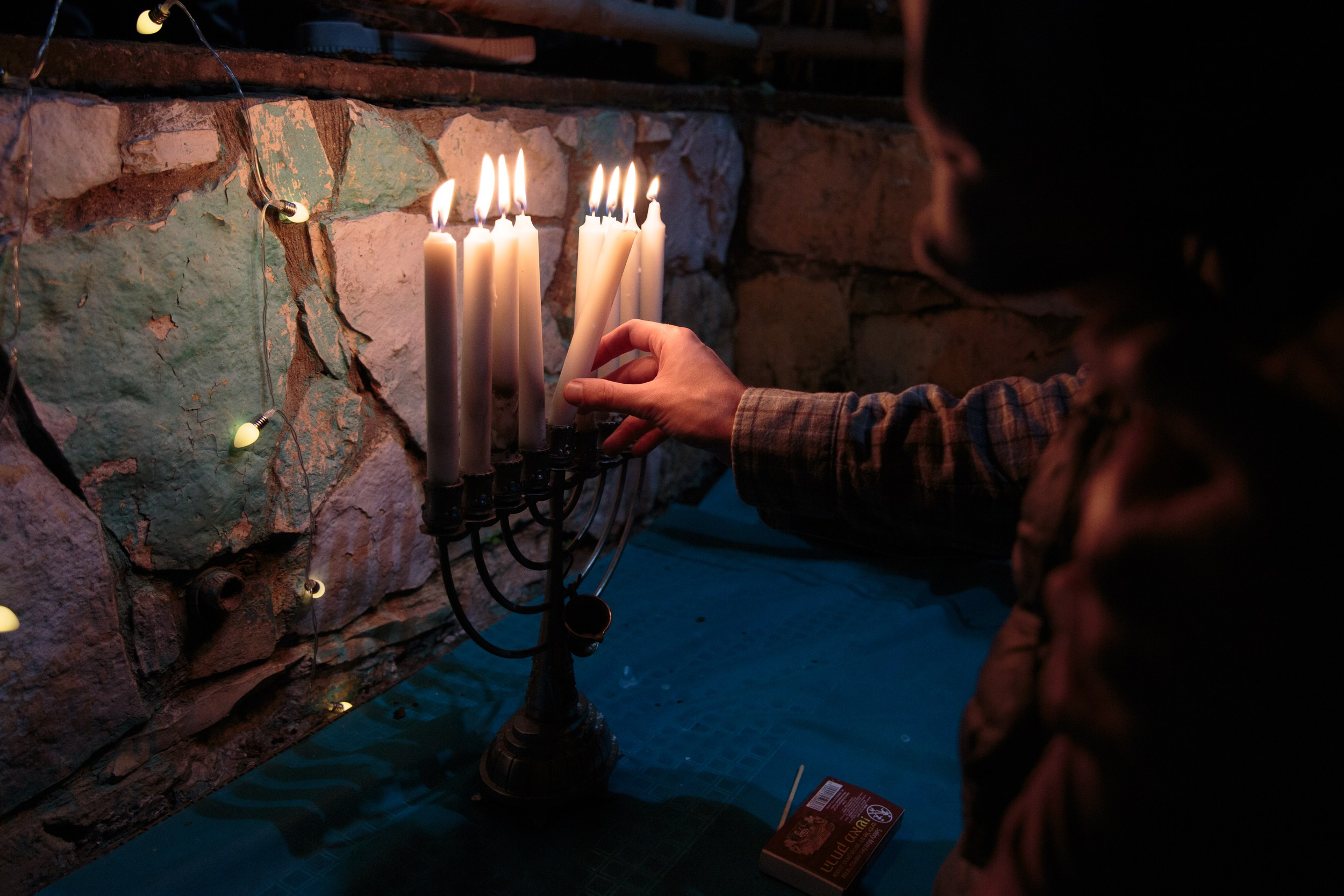 Городская Ханука Хайфа 2023. Портретный и репортажный фотограф в Израиле Рома Бирман