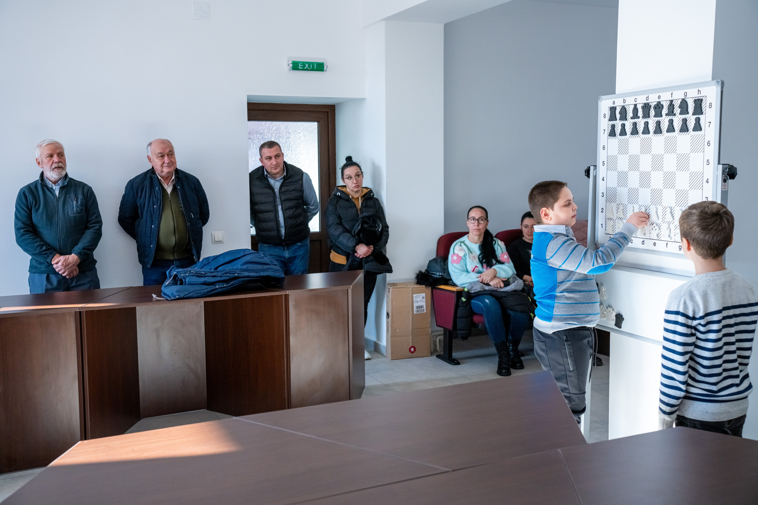 Deschidere Club de Șah la Primăria Vărbilău
