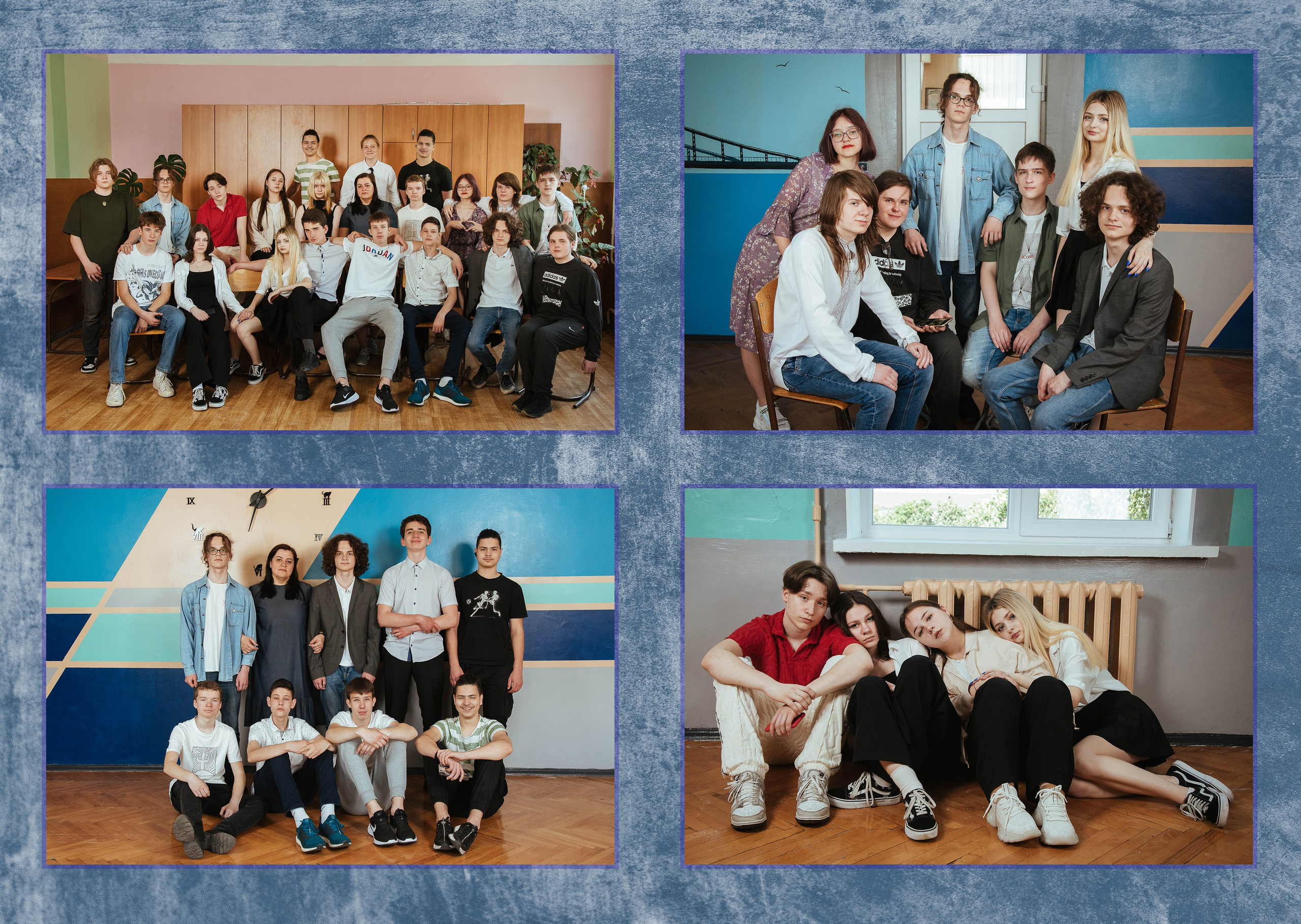 Дизайн «Мрамор». Для старших класів. Моменти