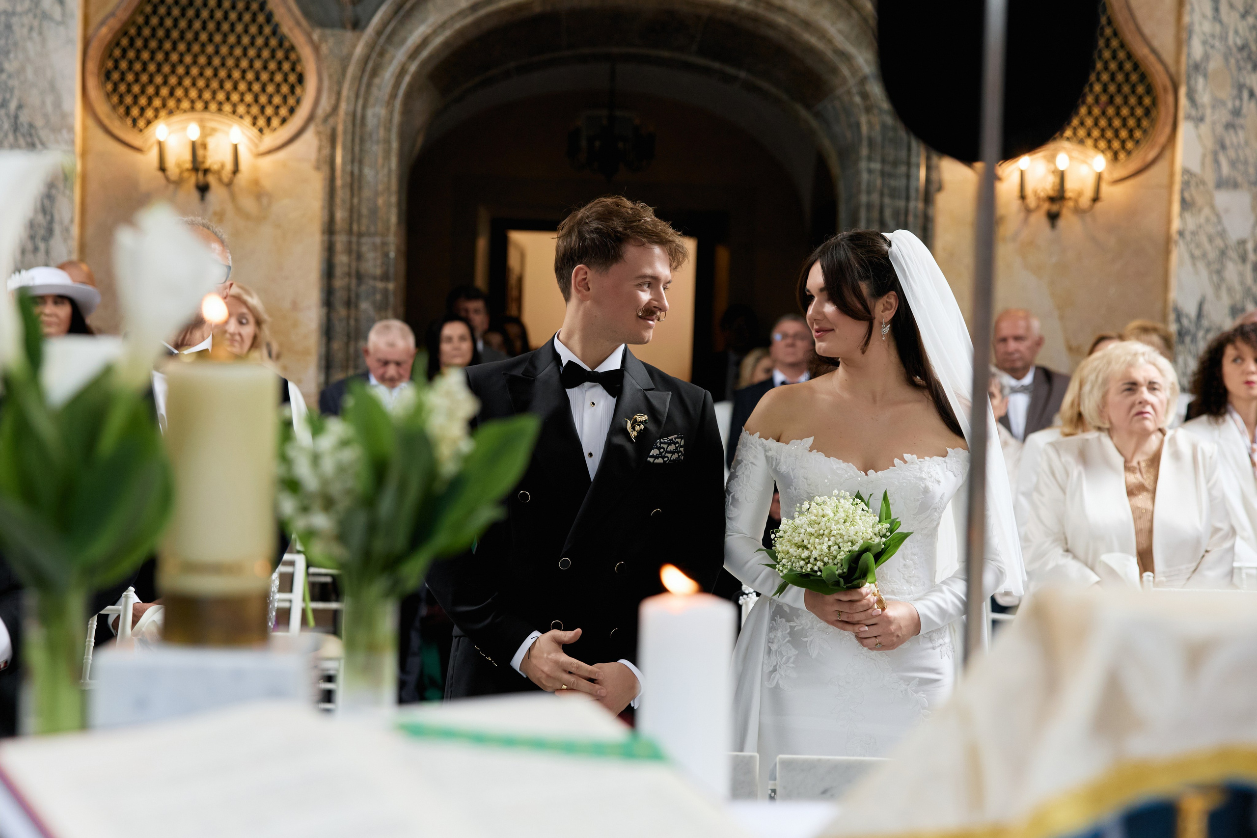 Wiktoria & Kacper. Pałac Goetz. Fotograf ślubny i rodzinny w Krakowie Yana Klymova