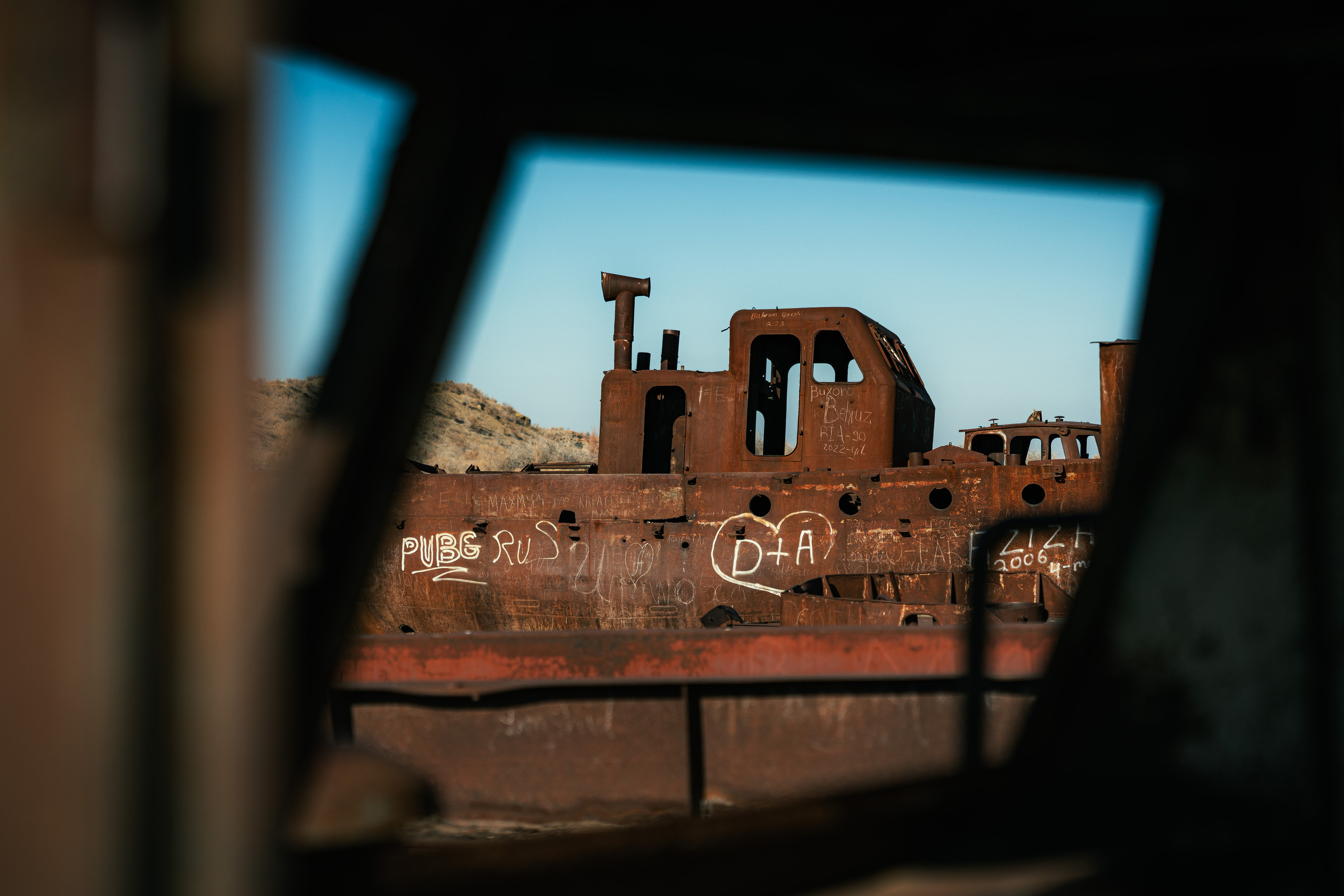 The ship graveyard of the Aral Sea. Георгий Намазов | Фотограф в Ташкенте