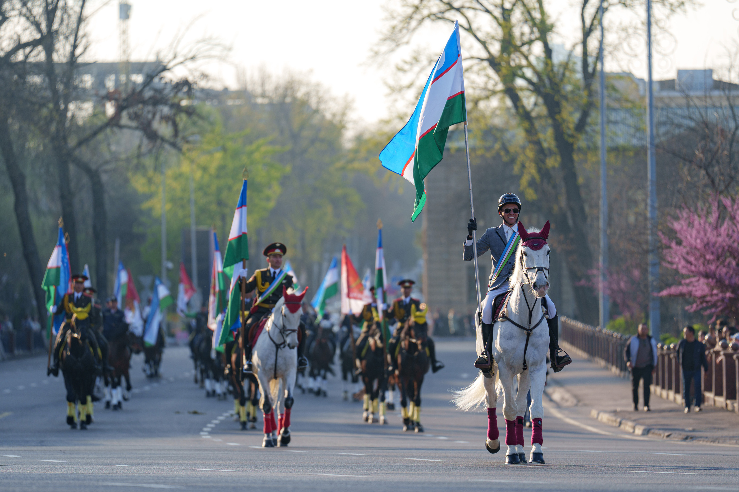 Конный парад в Ташкенте. Георгий Намазов | Фотограф в Ташкенте