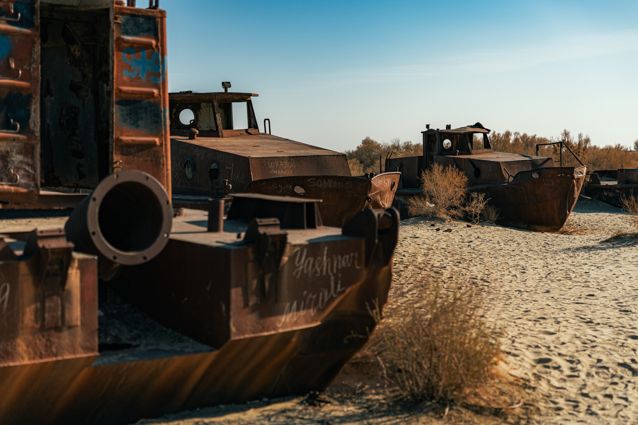 The ship graveyard of the Aral Sea. Георгий Намазов | Фотограф в Ташкенте