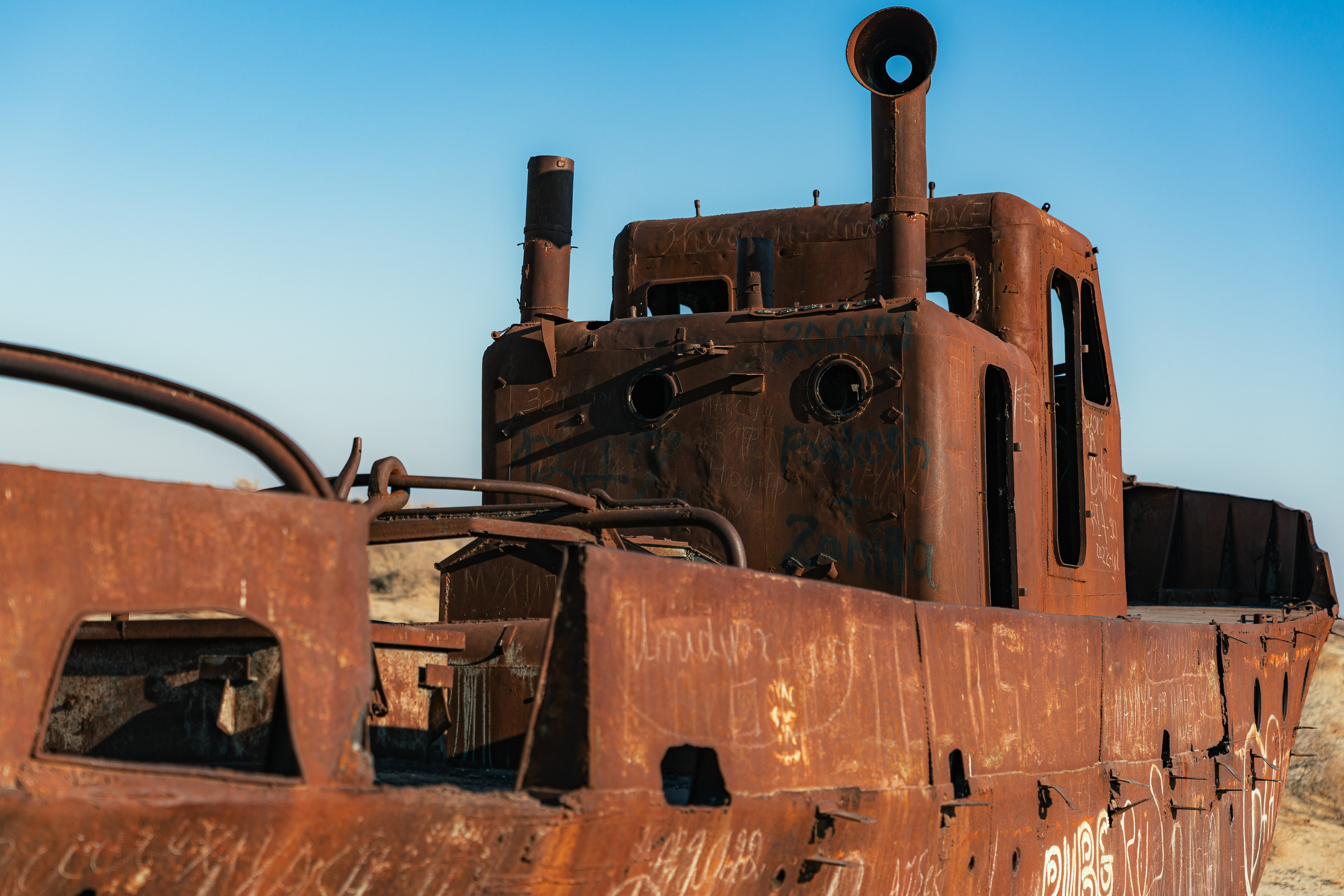 The ship graveyard of the Aral Sea. Георгий Намазов | Фотограф в Ташкенте