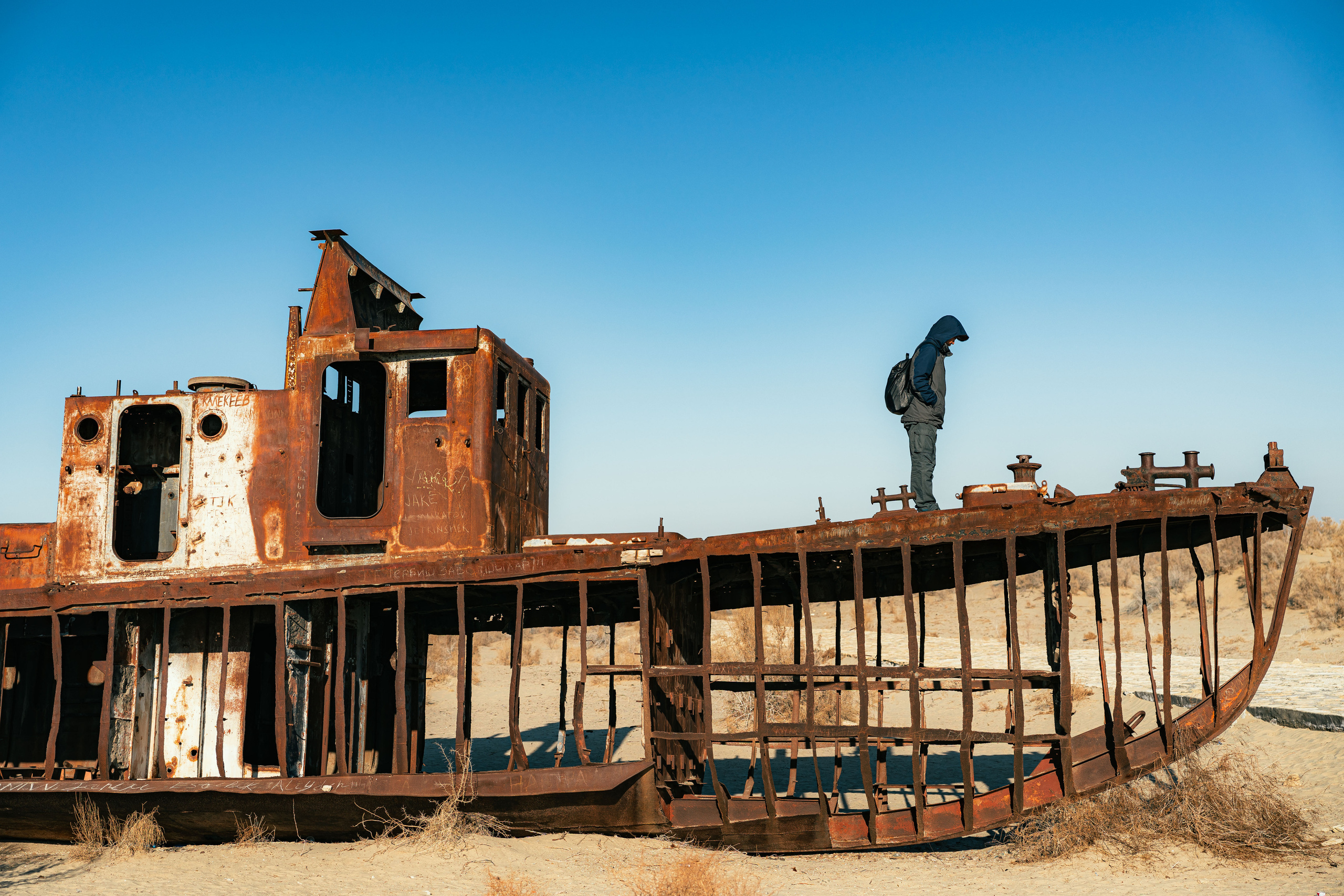 The ship graveyard of the Aral Sea. Георгий Намазов | Фотограф в Ташкенте