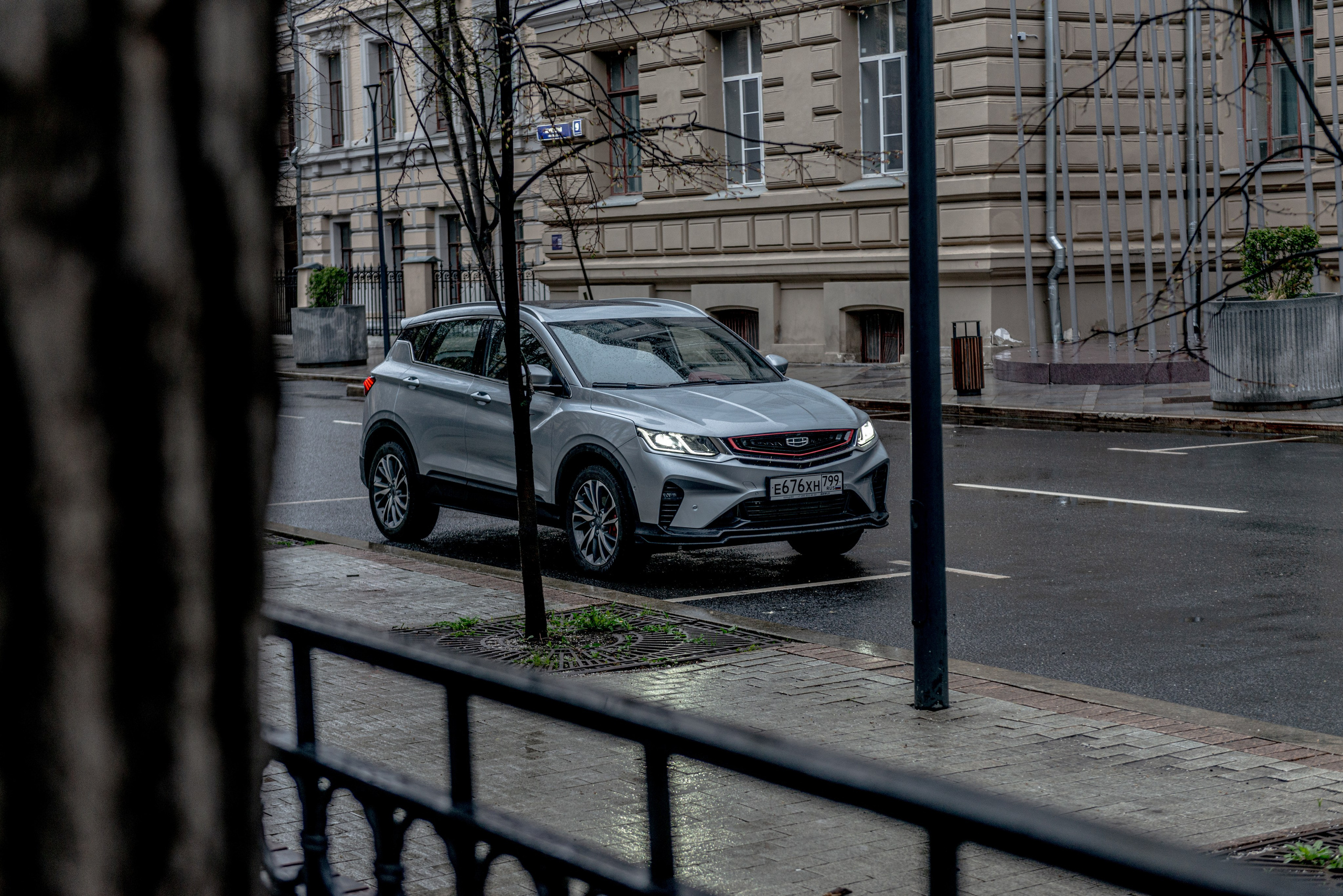 Фотосъемка автомобиля Geely Coolray. ФОТОГРАФ МЕКСИКА КИНТАНА-РОО