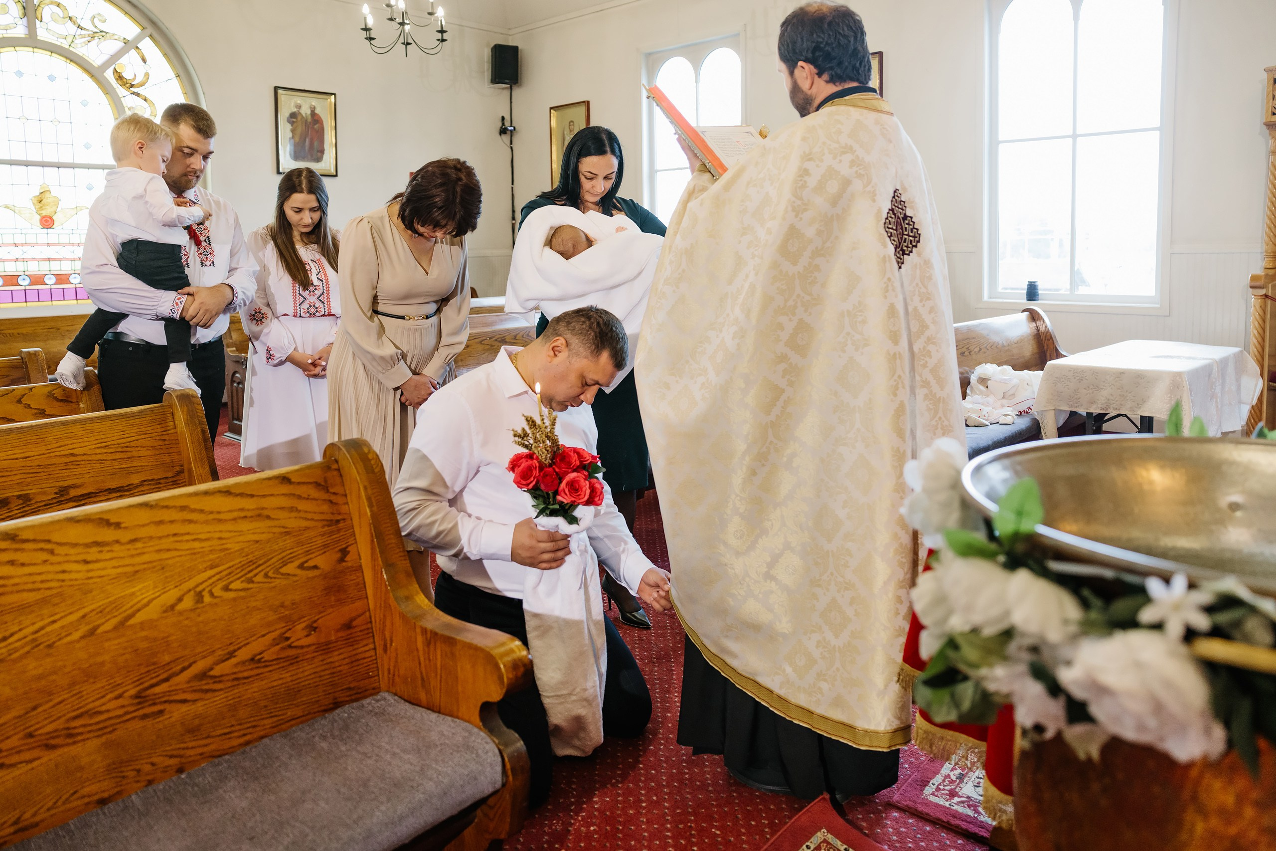 11.23.2024 Christening. Wedding family event photographer in Chicago Nick Yushevich