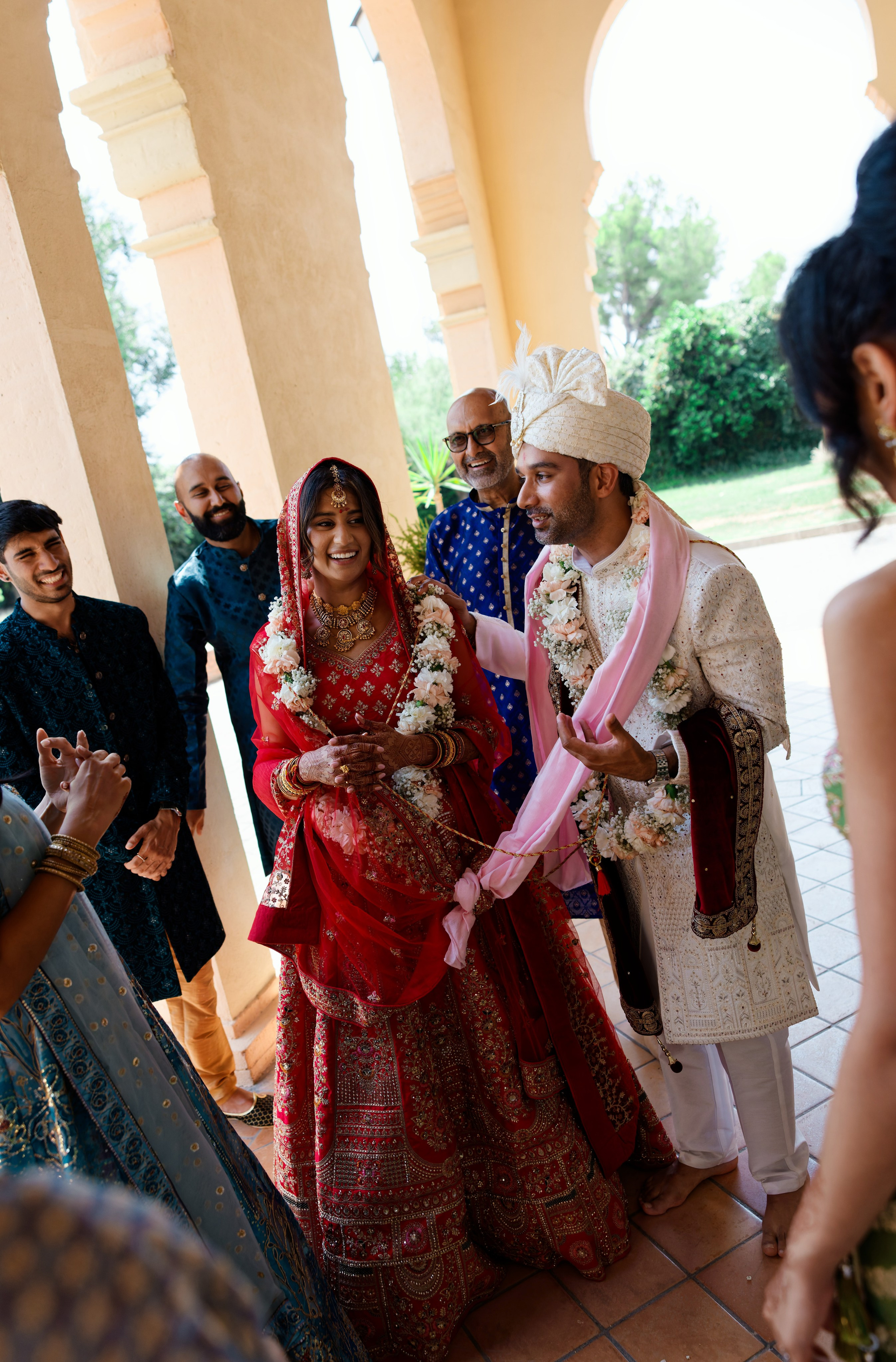 Indian wedding at Gran Villa Rosa, Barcelona
