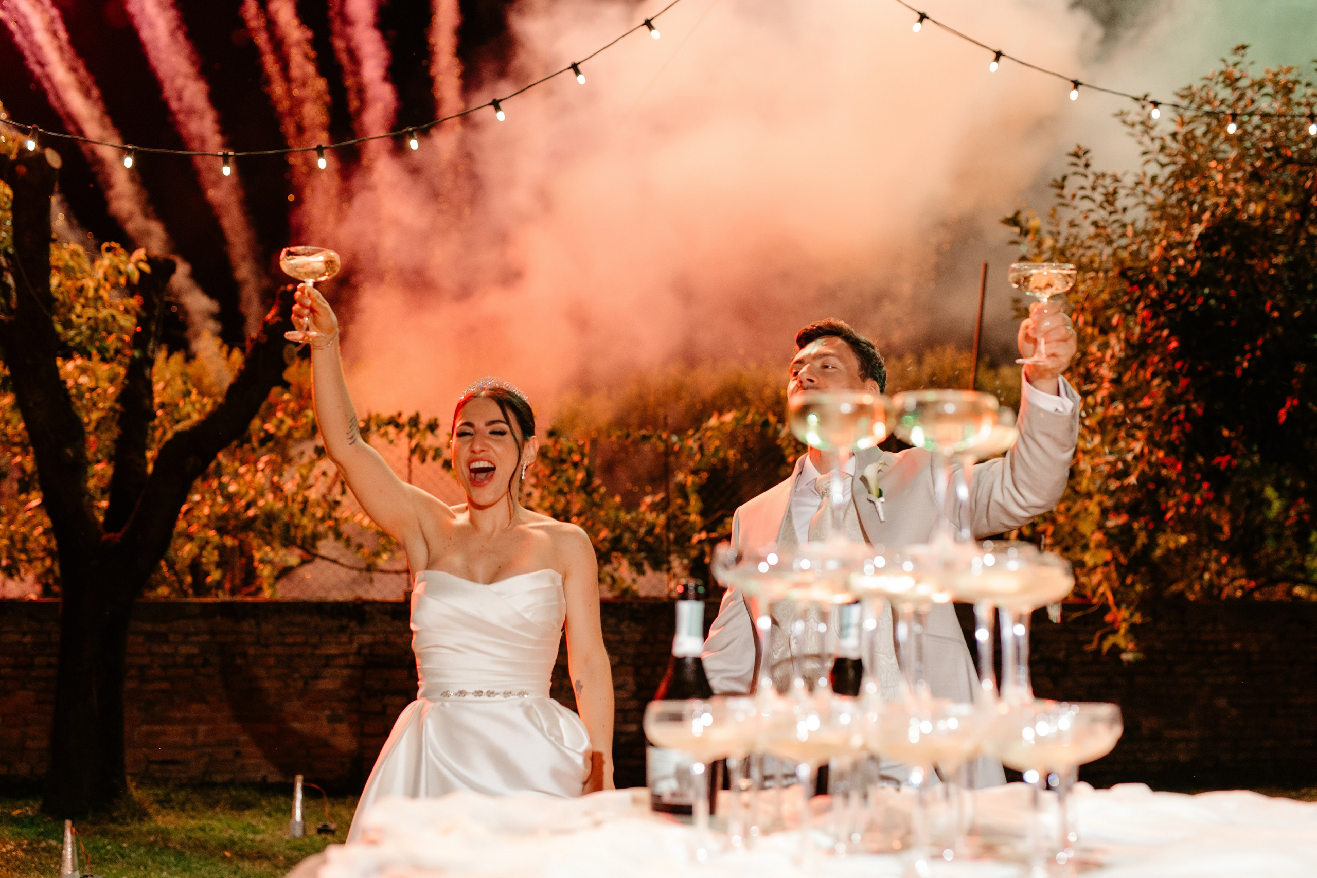 Enrico & Gislaine, Location: Castel Bevilacqua