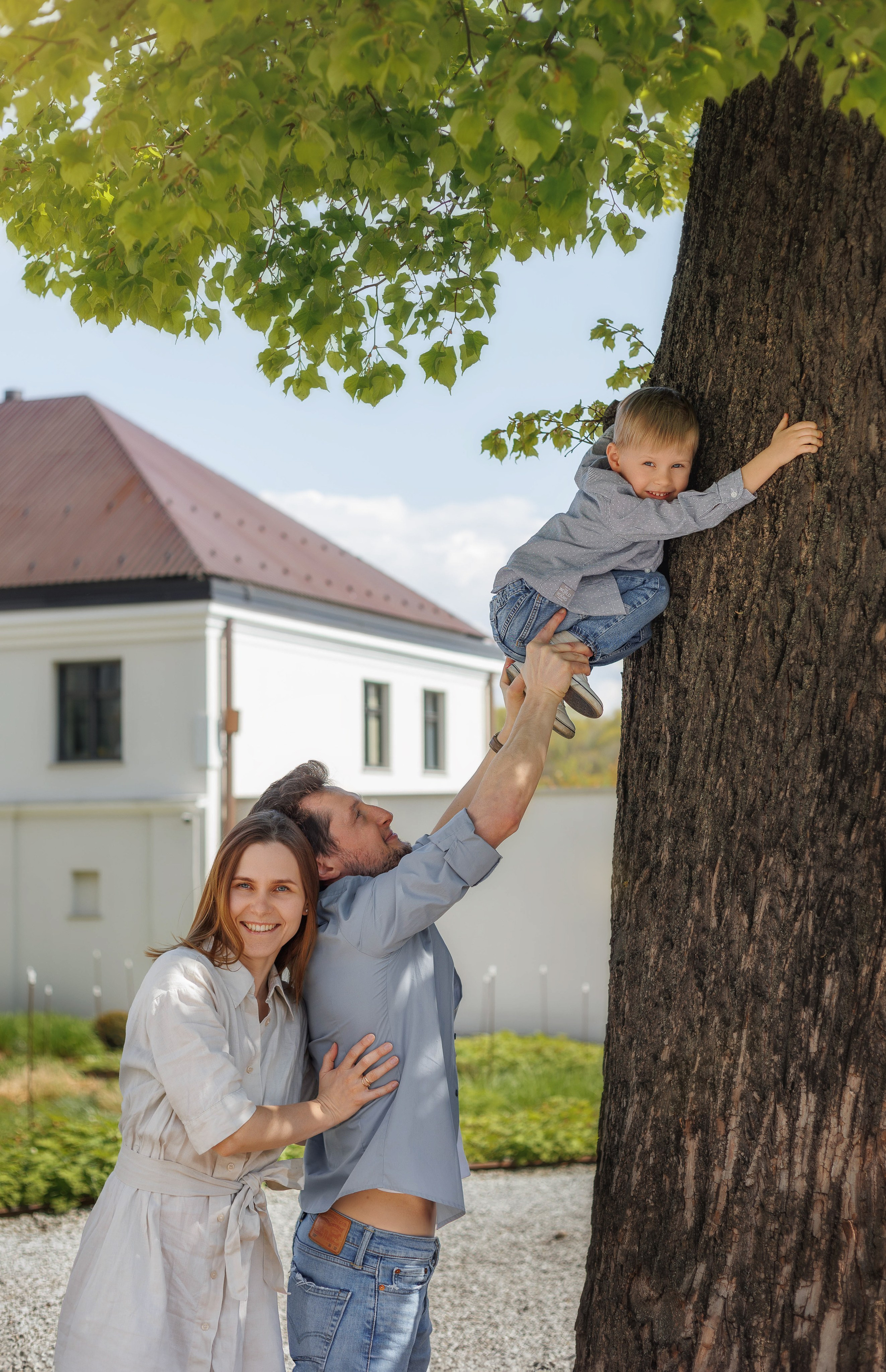 Семейная прогулка по старому городу в Вильнюсе. Семейный и детский фотограф в Вильнюсе Светлана Наумова