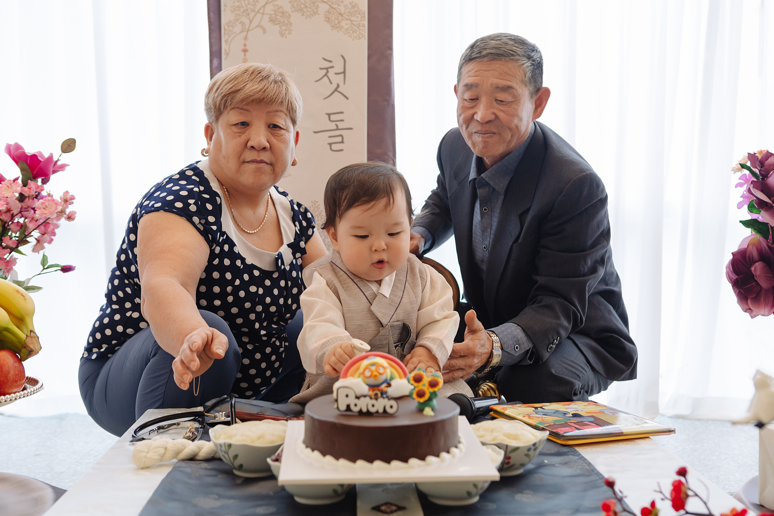 Тимофей в студии. Фотограф беременности, ньюборн и годовасиков в Корее Жанна Хан
