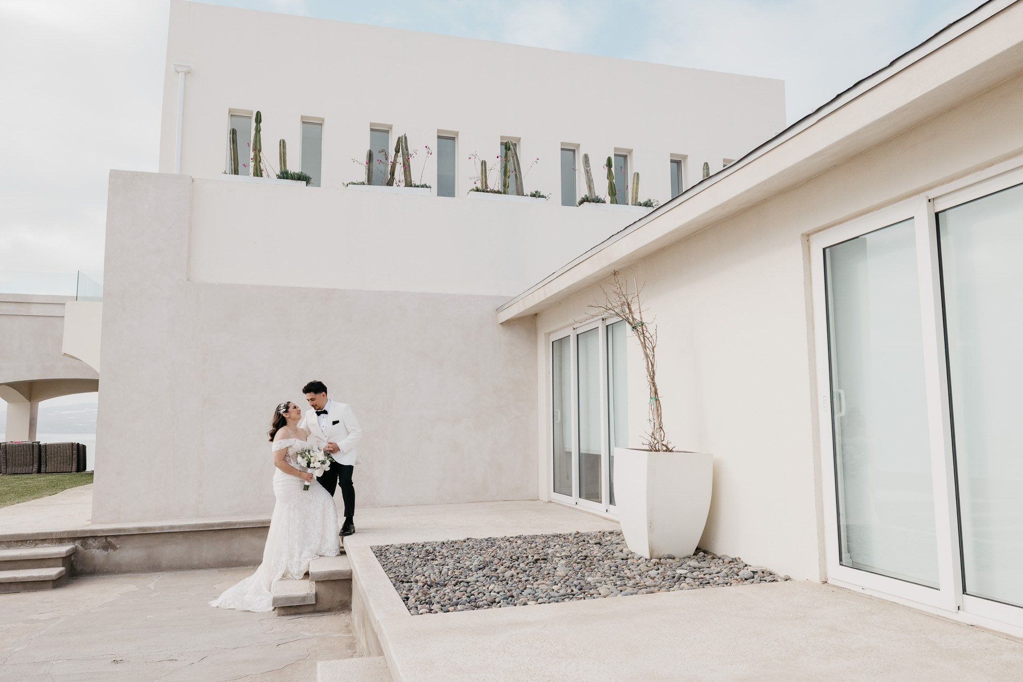 Ventana al mar Rosarito Boda Kevin y Andrea. Estudio de fotografia en Tijuana
