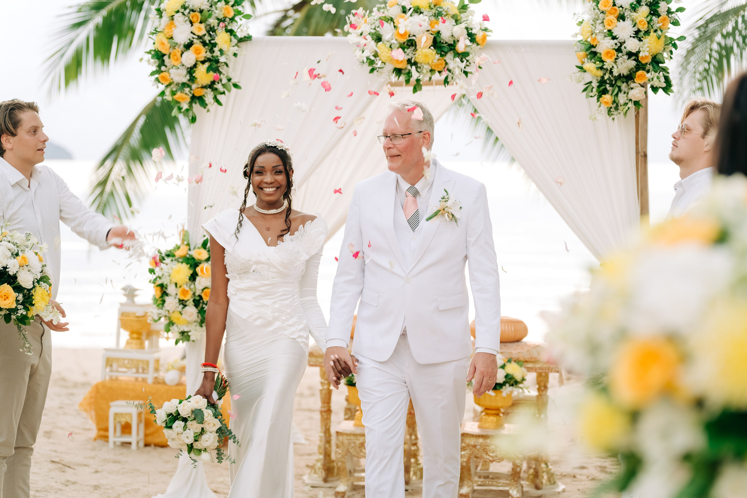 GRACE & MARTIN. Буддийская свадебная церемония на Самуи, Таиланд