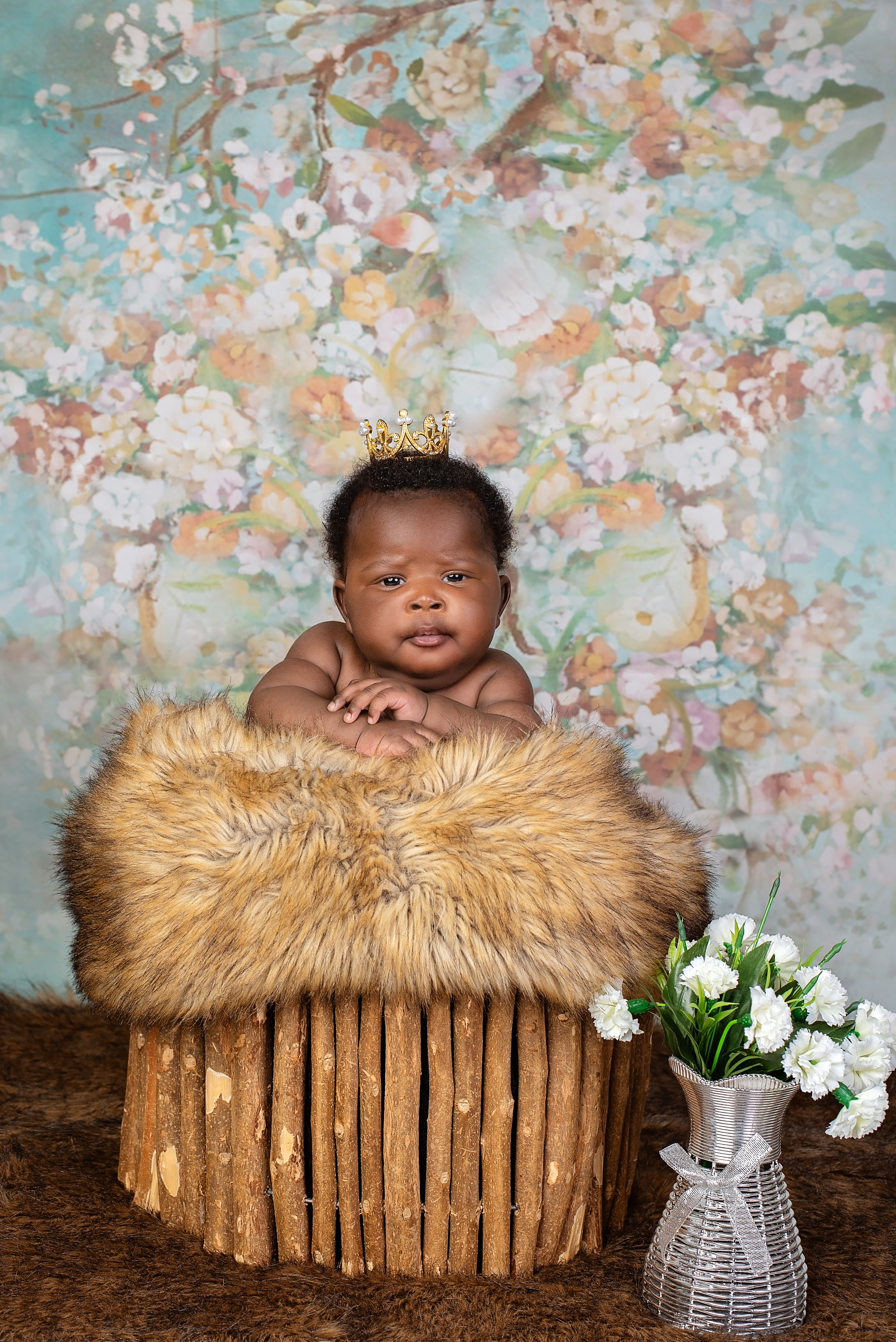 2 weeks baby girl photo shoot Kisumu Kenya