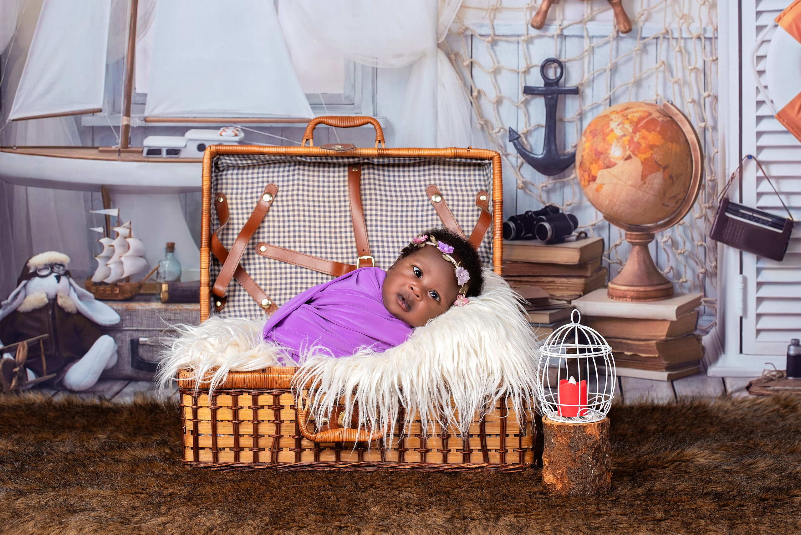 3 weeks baby girl from Mombasa Kenya. Newborn, Baby, Maternity and Family Photographer Nairobi Mombasa Kenya