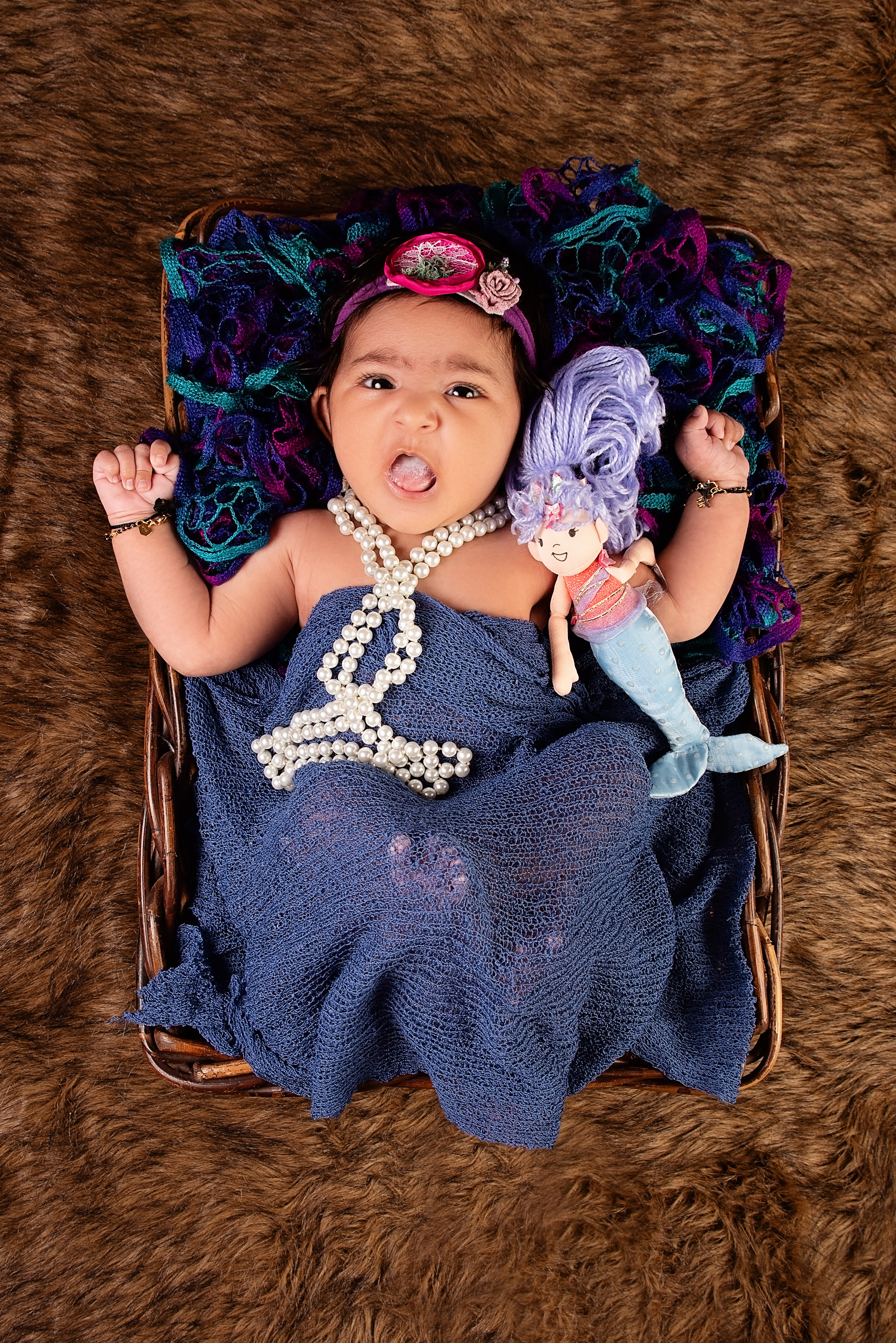 Indian newborn baby girl photo shoot Mombasa Kenya
