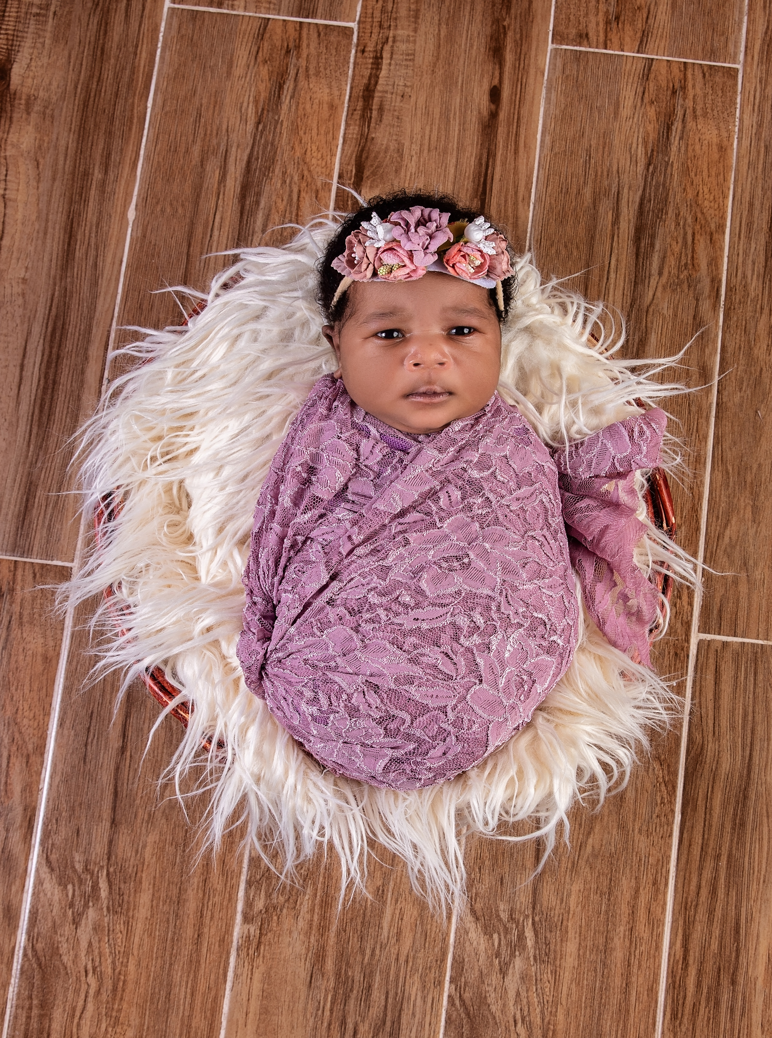 African newborn baby girl Nairobi Kenya