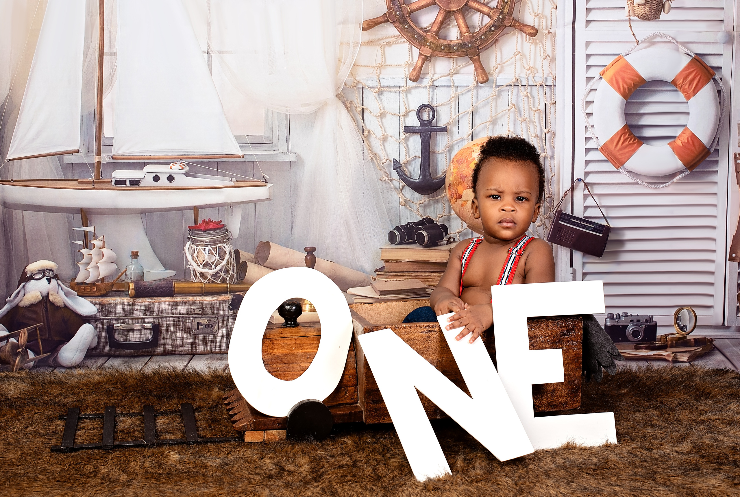 Black baby boy one year birthday photo shoot Mombasa Kenya