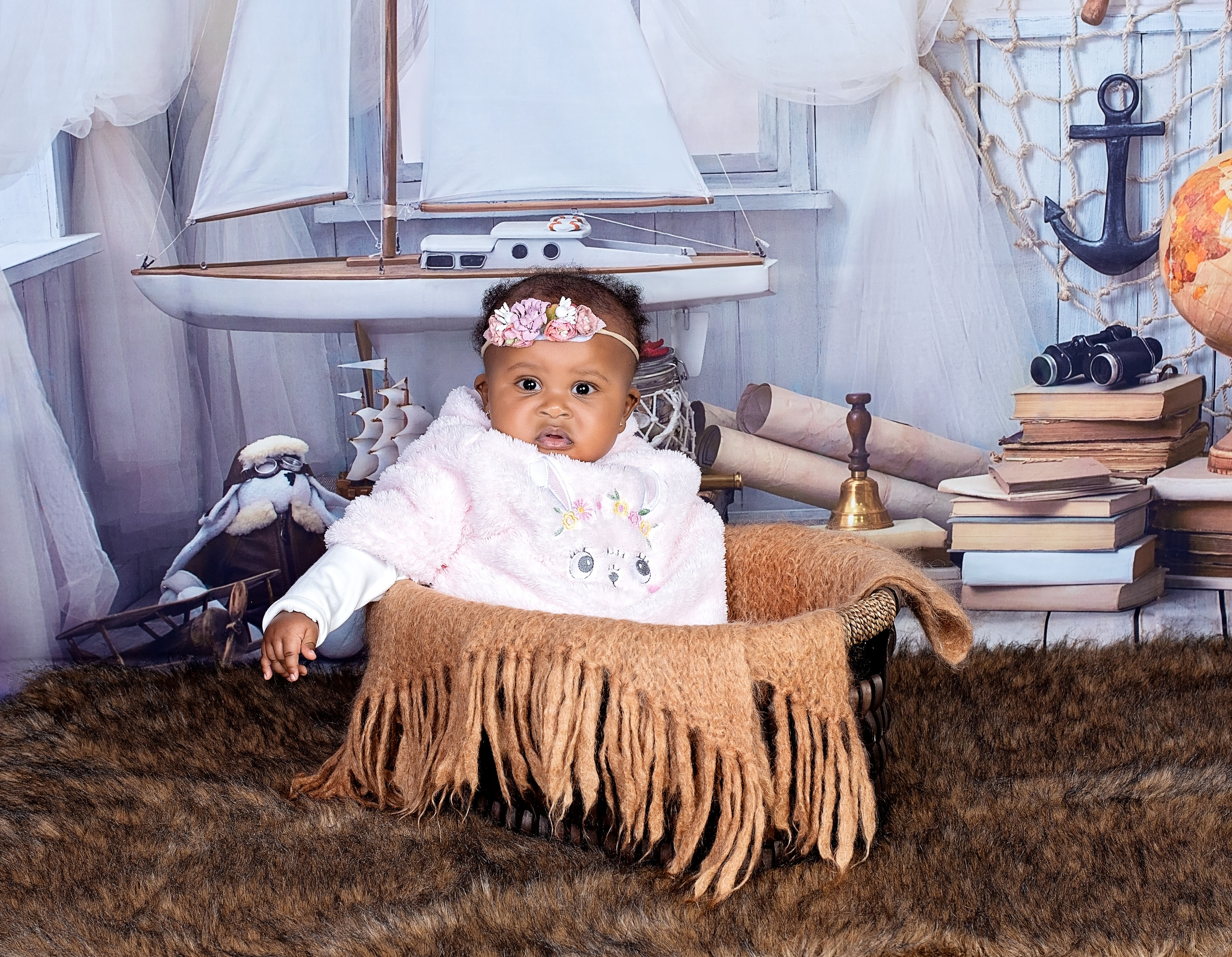 Cycy newborn milestone baby girl photo shoot Nairobi Kenya. Newborn, Baby, Maternity and Family Photographer Nairobi Mombasa Kenya