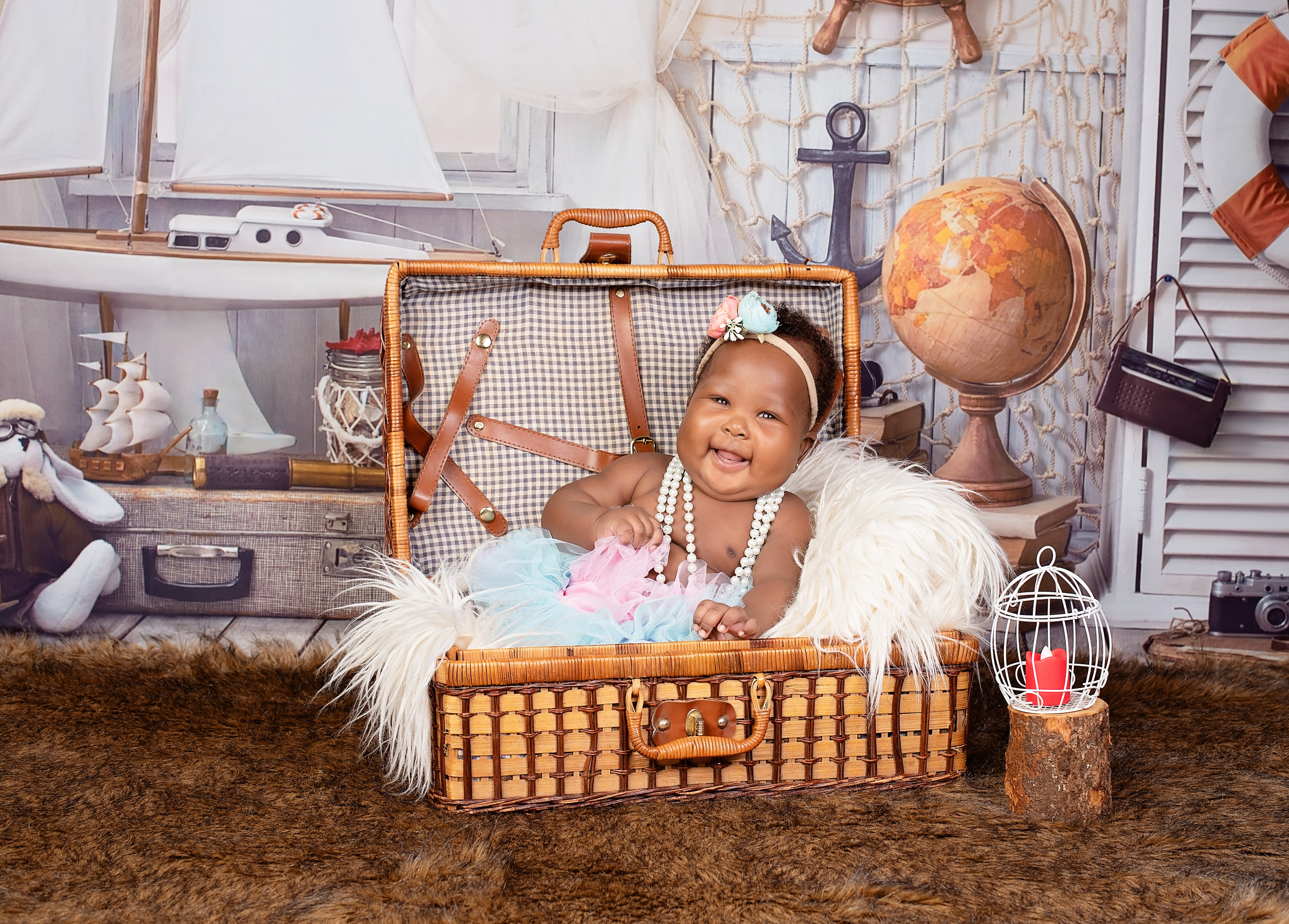 4 months black baby girl photo shoot Nairobi Kenya 