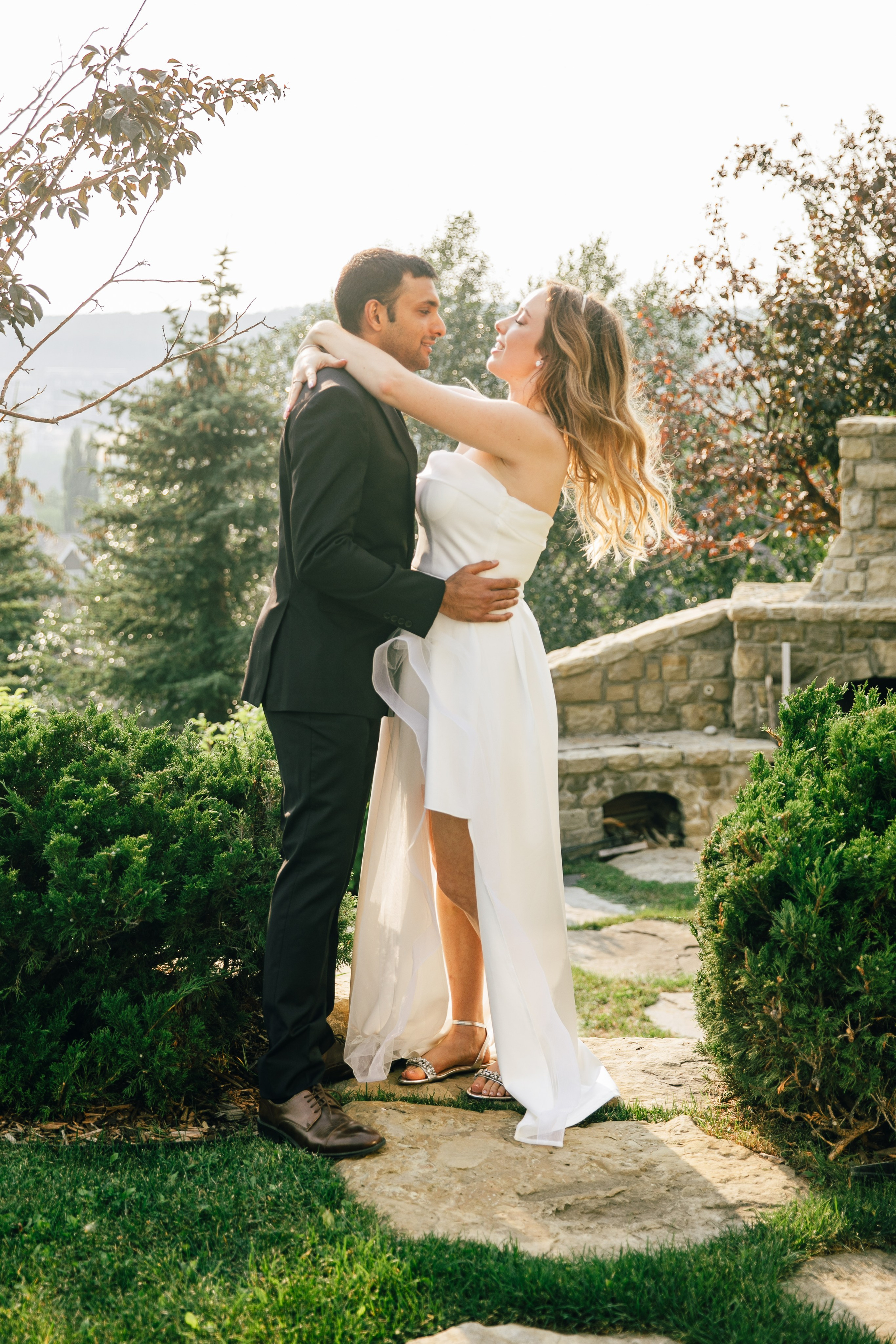 Assif & Vanessa Backyard Wedding. Ching Li Photography