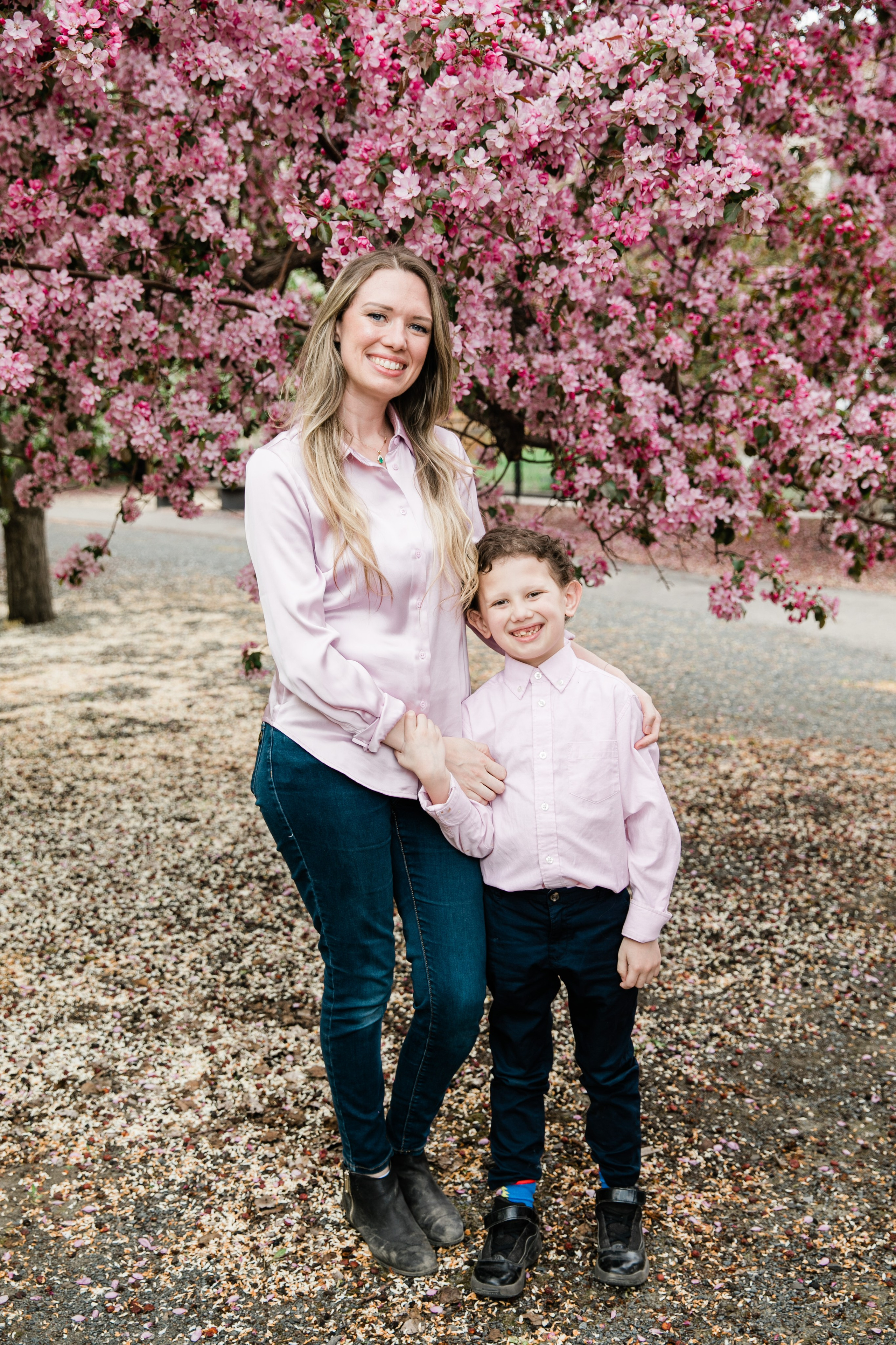 Tatiana T. Cherry Blossom. Ching Li Photography