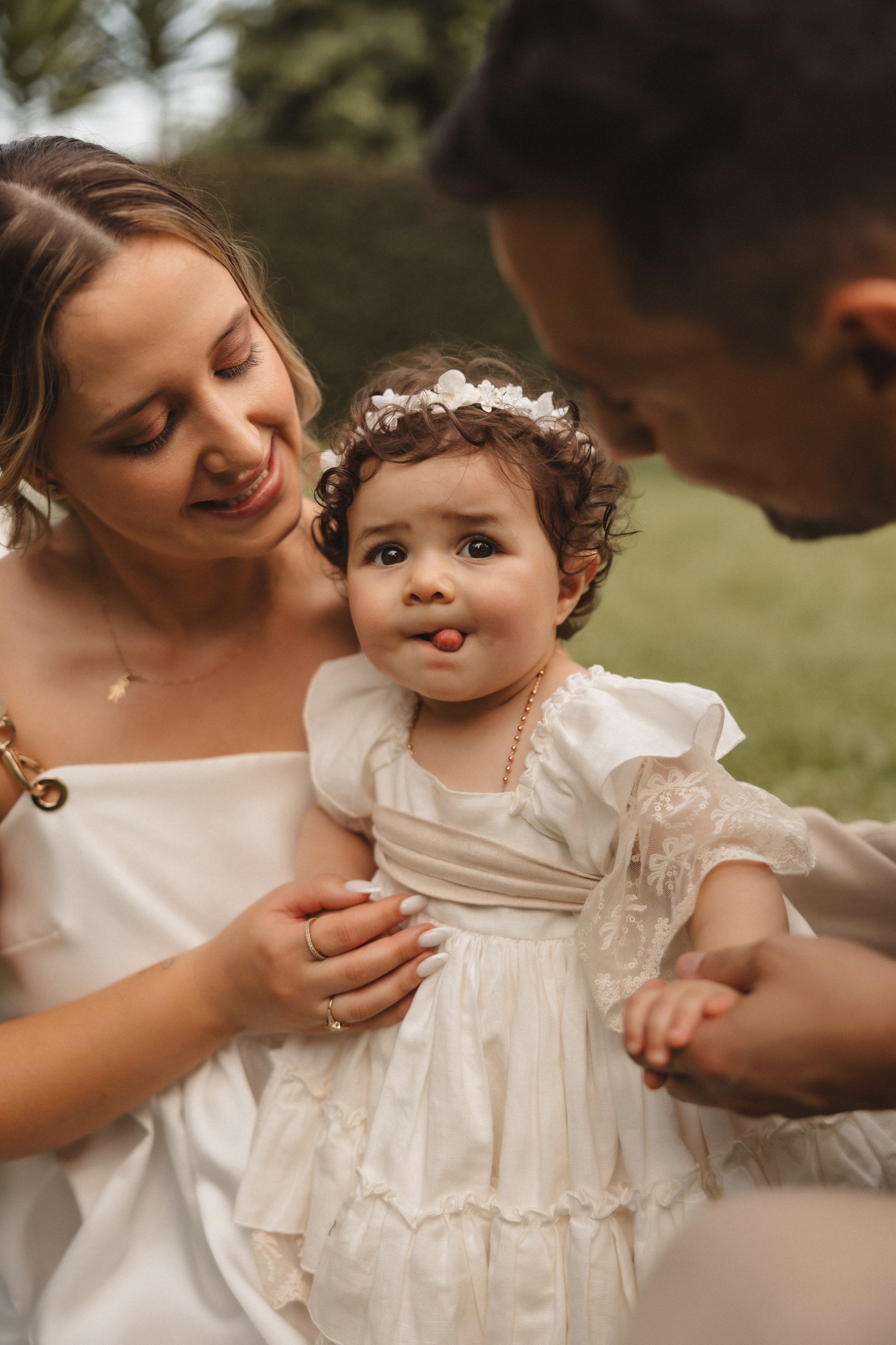 Batizado da Sara. Fotógrafa de Casamentos e Família em Braga — Alexandra Mieres Photography