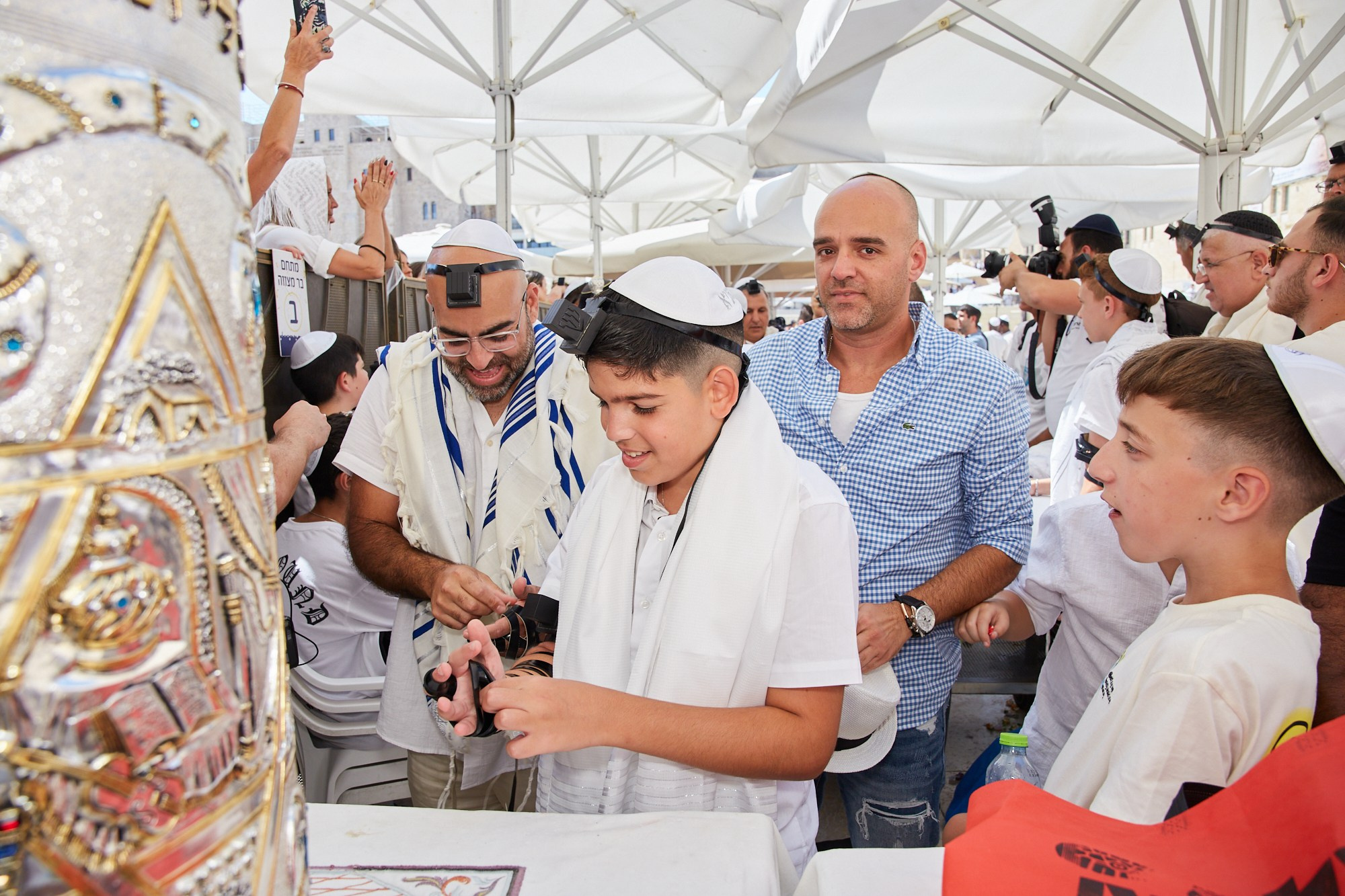 Бар-мицва на Котеле. Портретный и репортажный фотограф в Израиле Рома Бирман