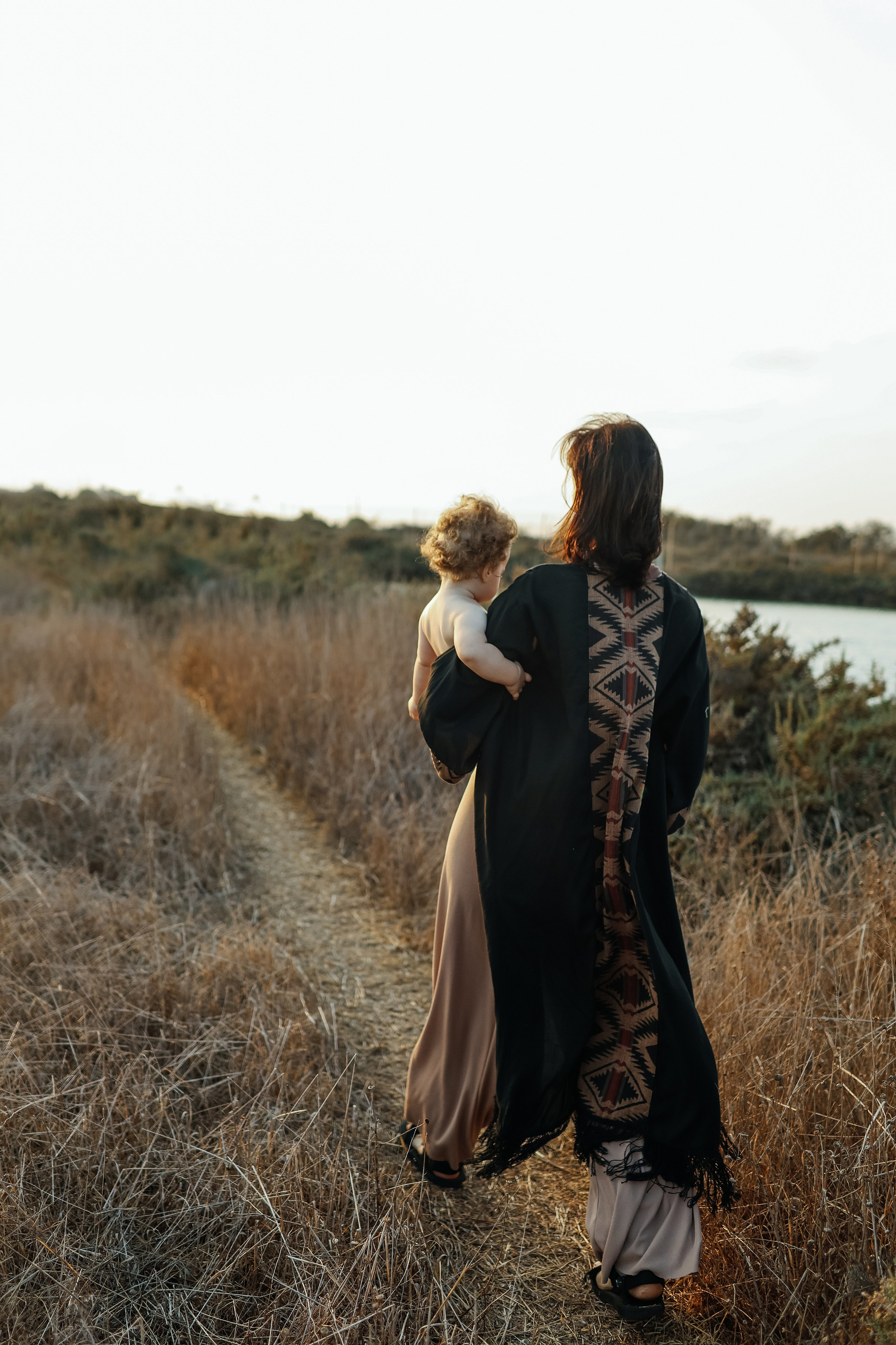 Little curls in Atlit. Family photographer in Israel