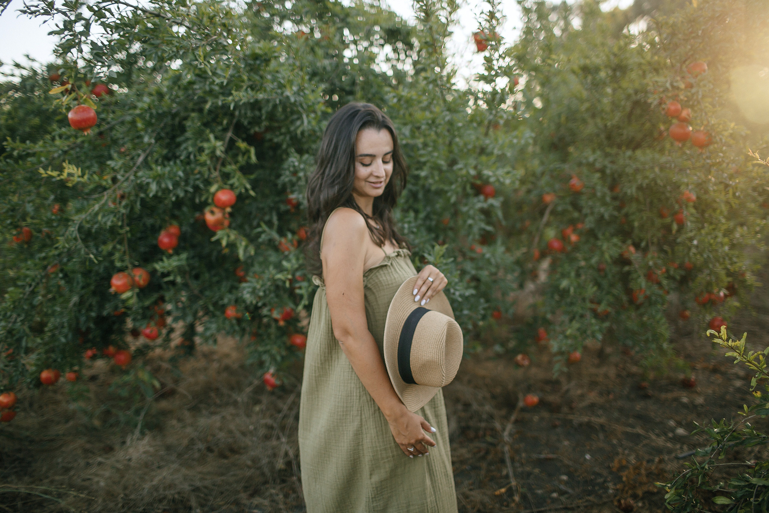Binyamina garden. Family photographer in Israel