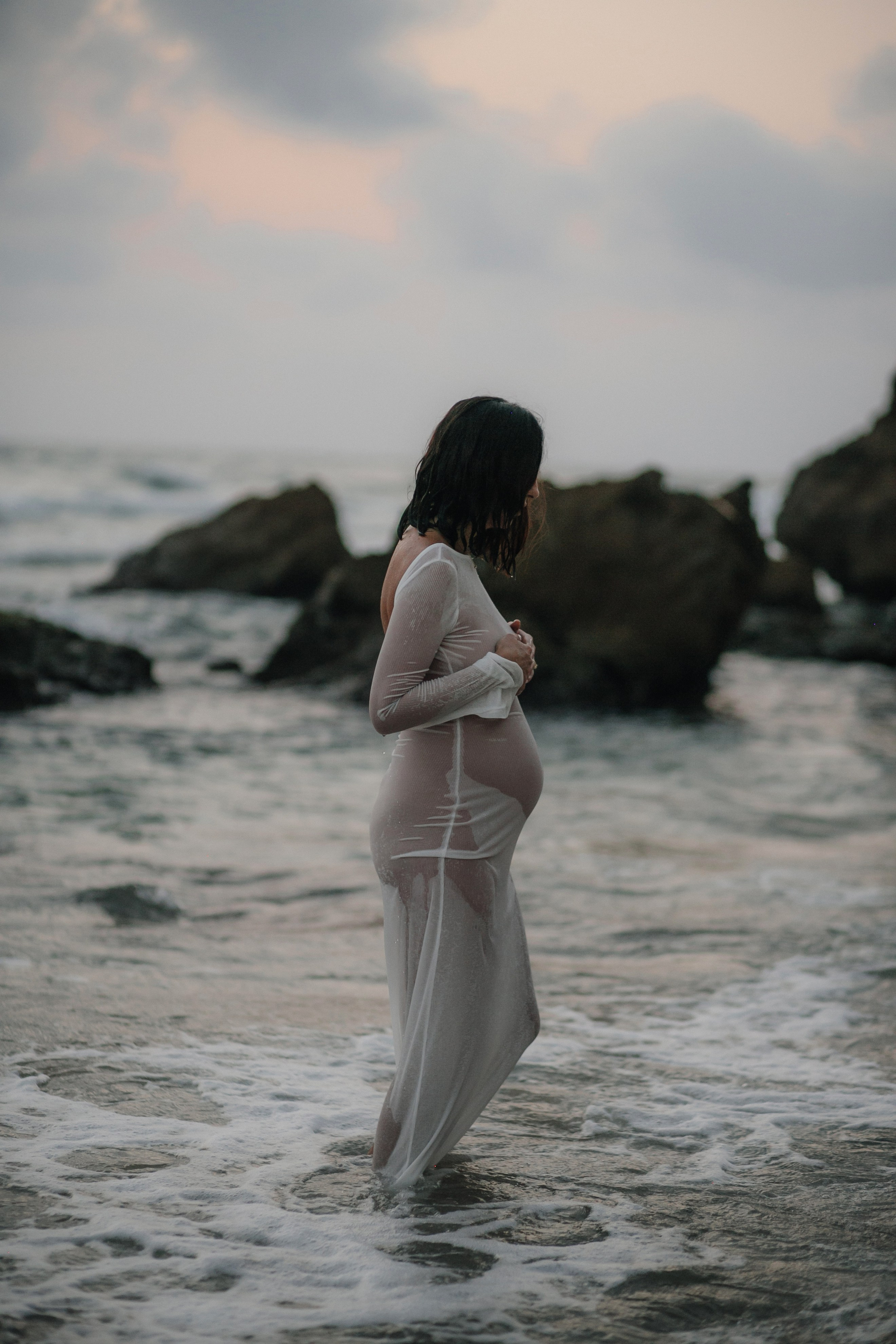 Katya & Fil Givat Olga. Family photographer in Israel