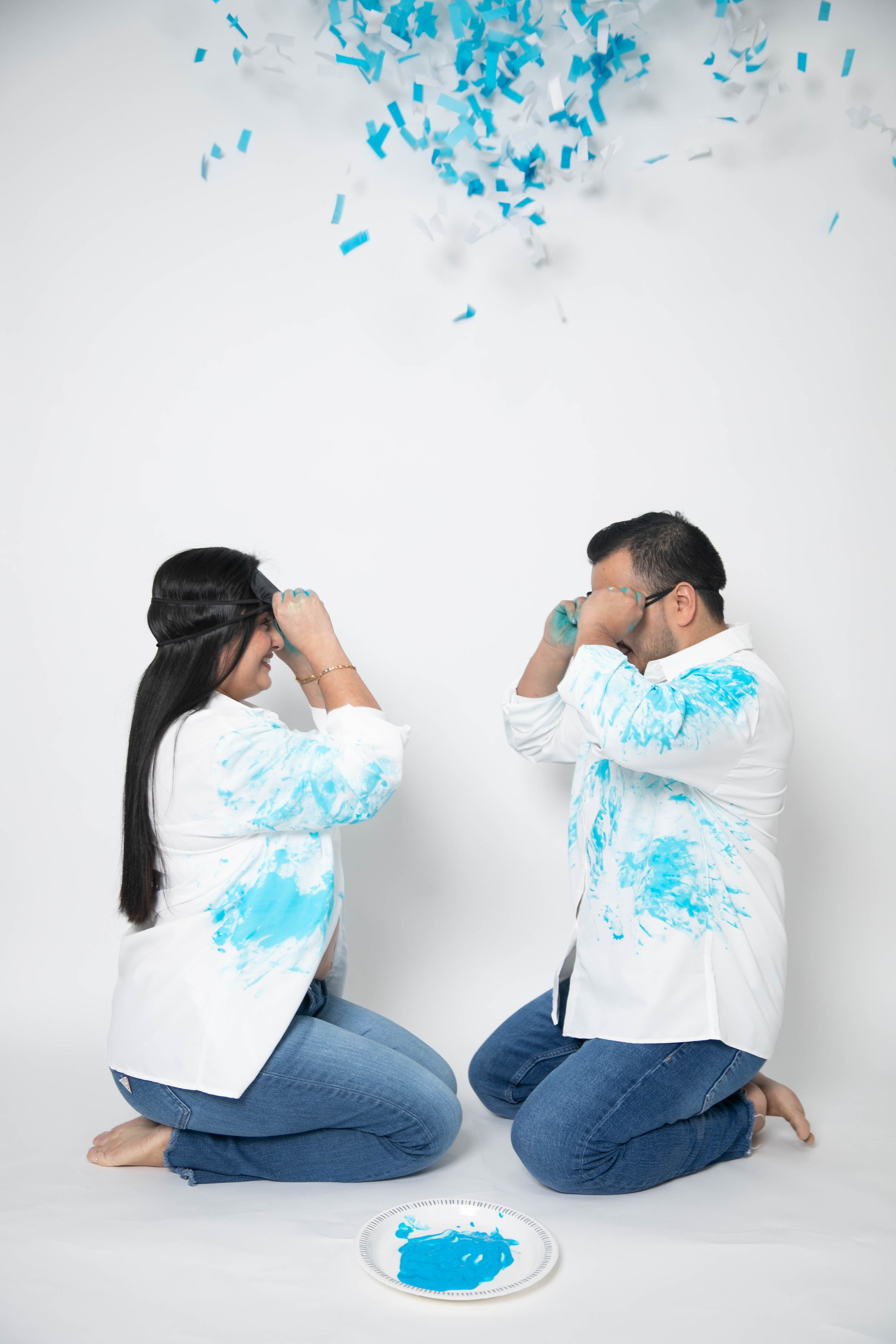 Gender Reveal. Fotografía accesible en Calgary