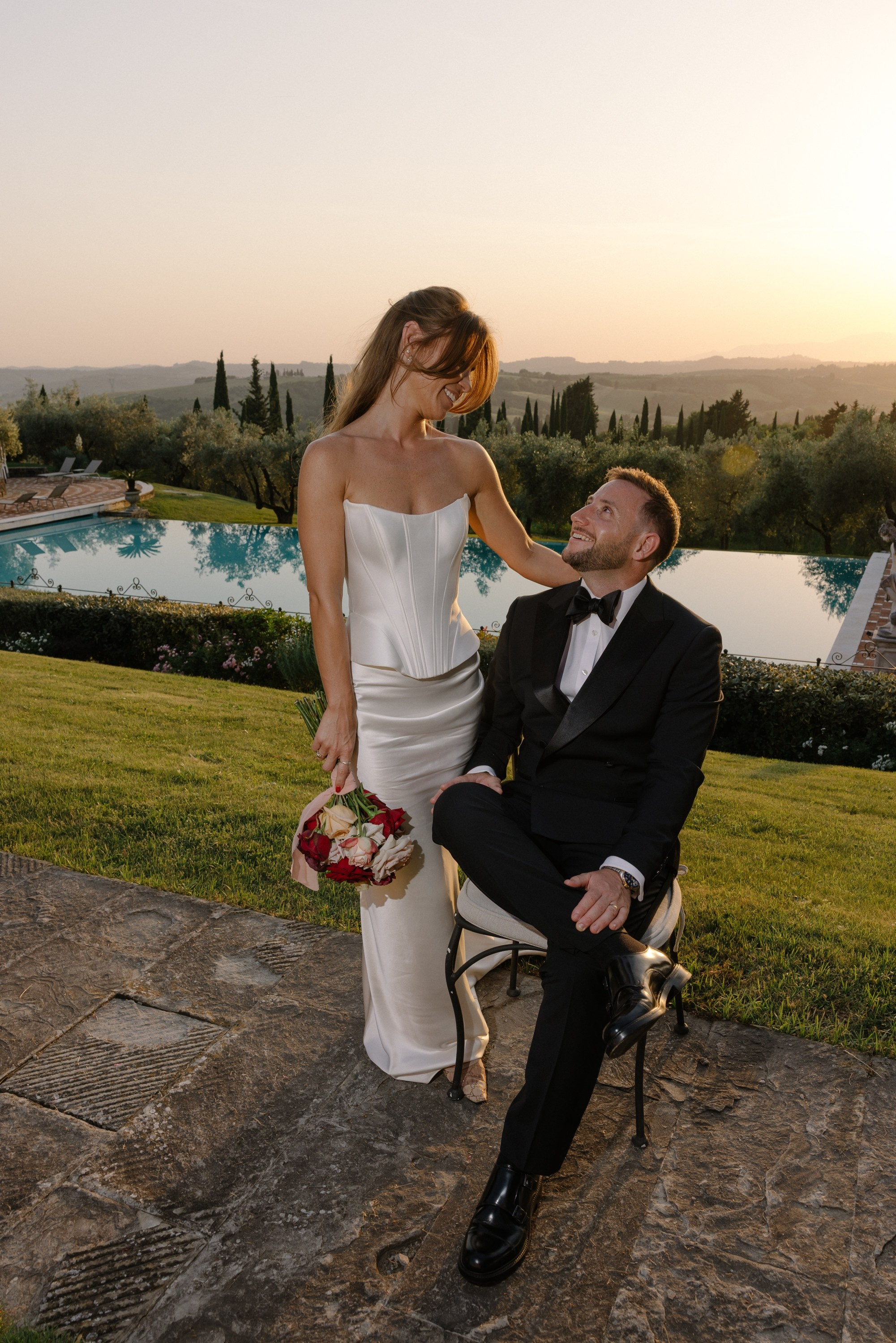 Andrew 🤍 Tilly in Tuscany. Fotografa Rimini