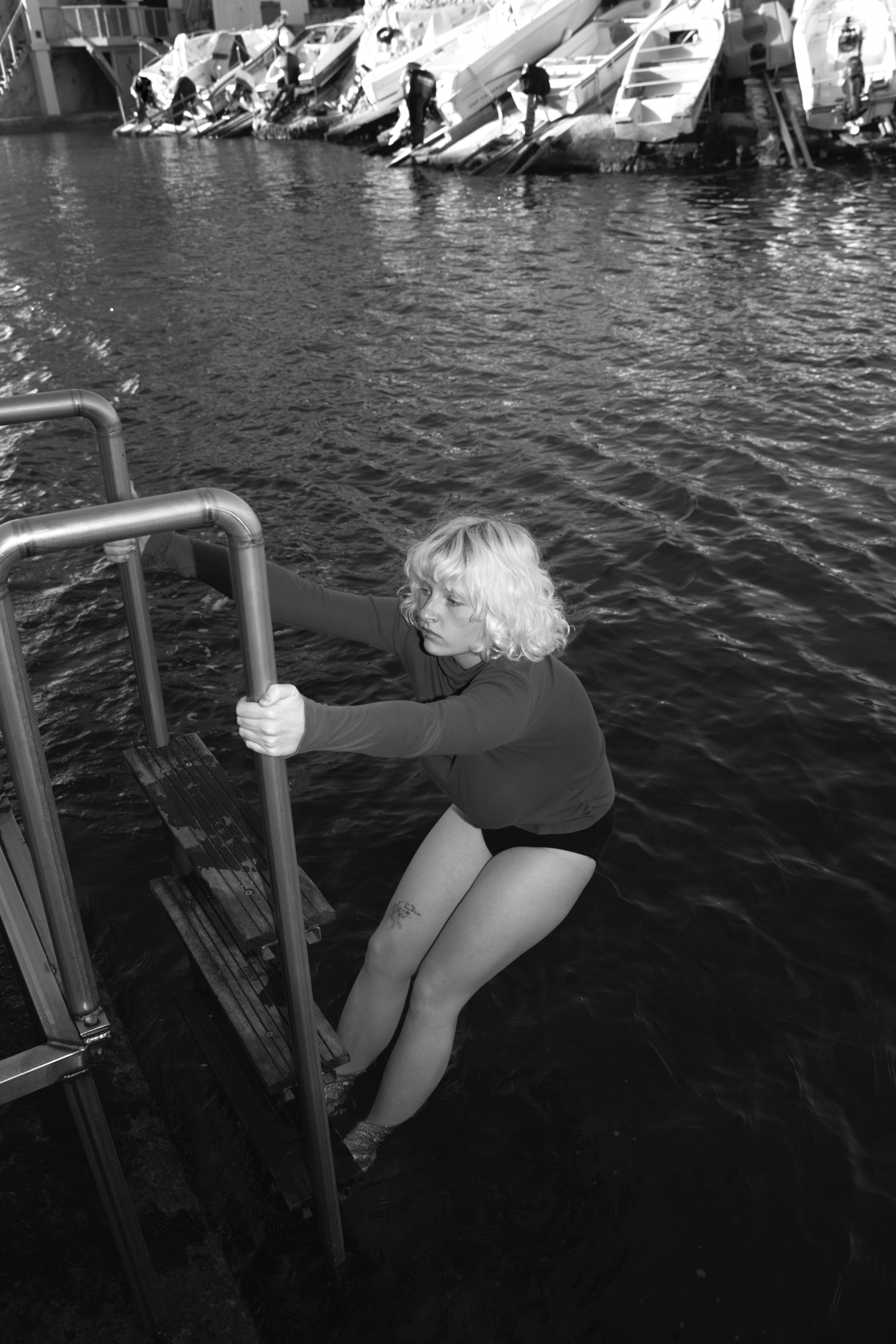 Katia Gilman. Singer of Annabelle Billiard band. Photographer Katya Vlasova