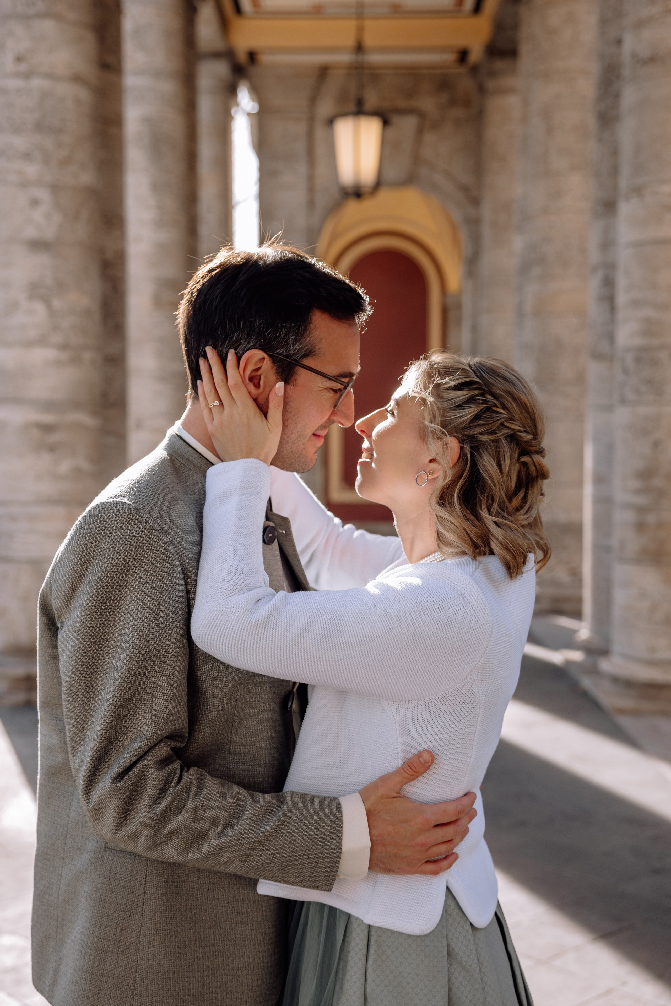 Herbsthochzeit im Standesamt Schwabing. Hochzeitsfotograf München Taufe Familienfotograf Tanja Mauke