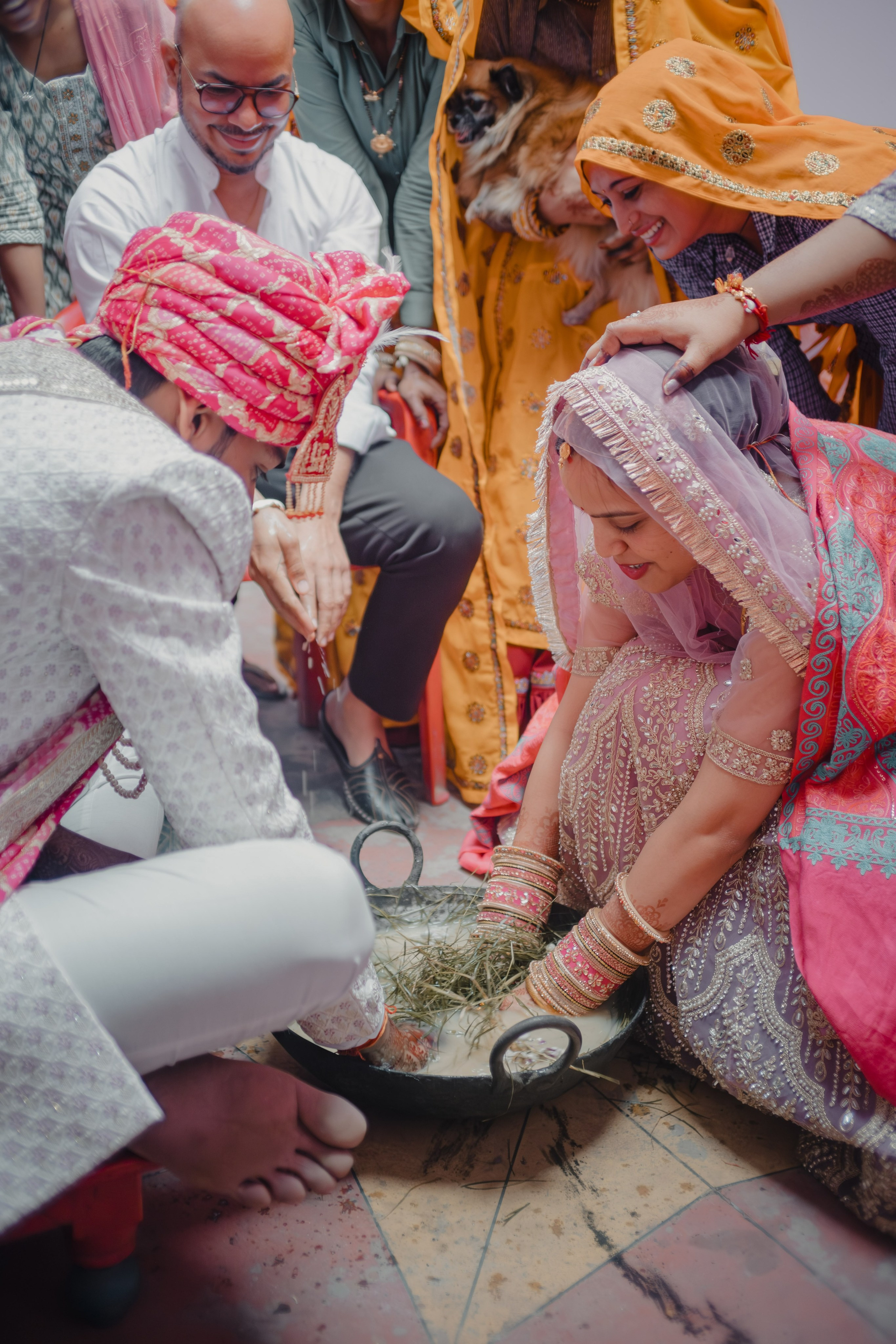 Parul & Sanjay. Wedding and Family photographer in india