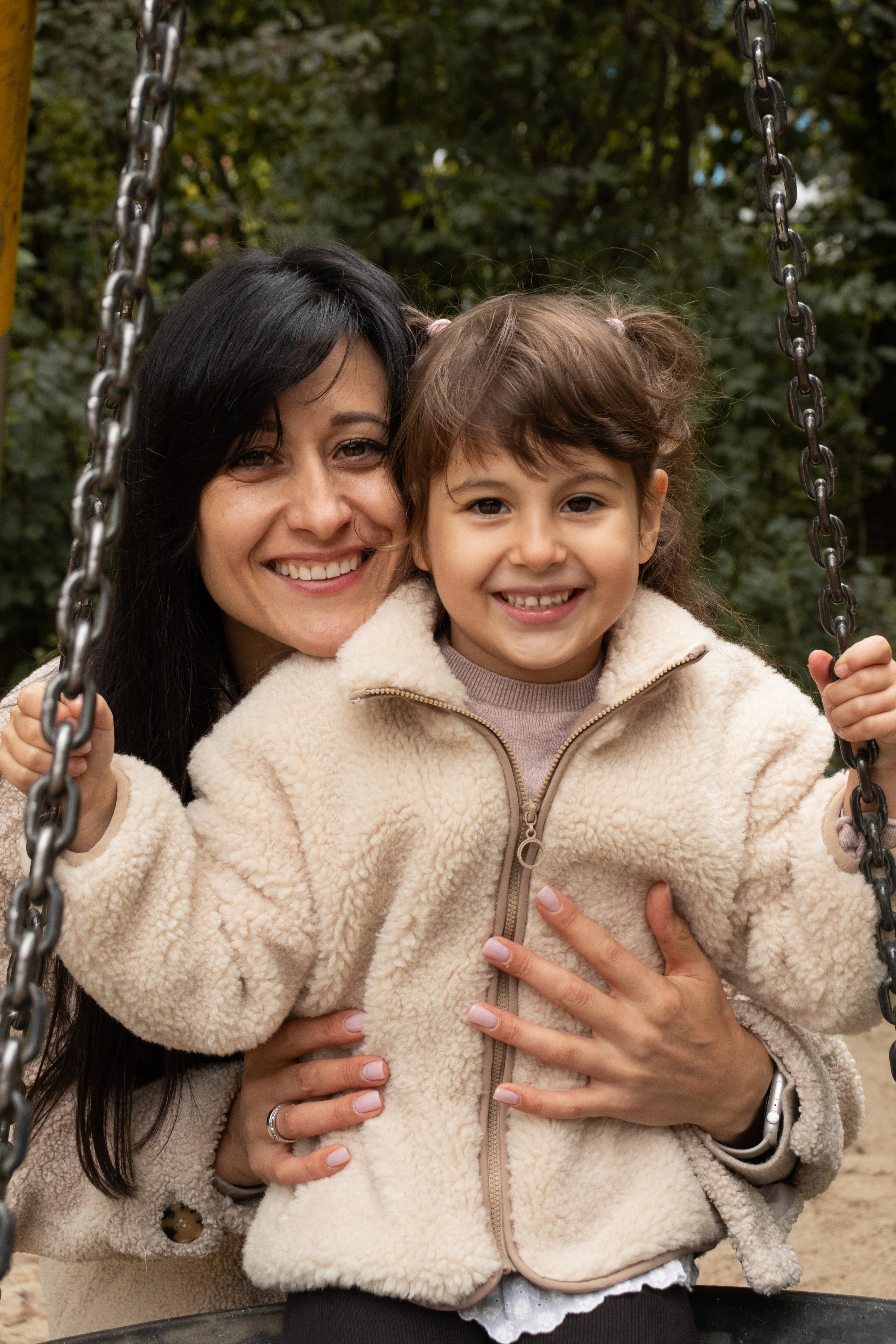 Мама и дочь. Фотограф Лейпциг