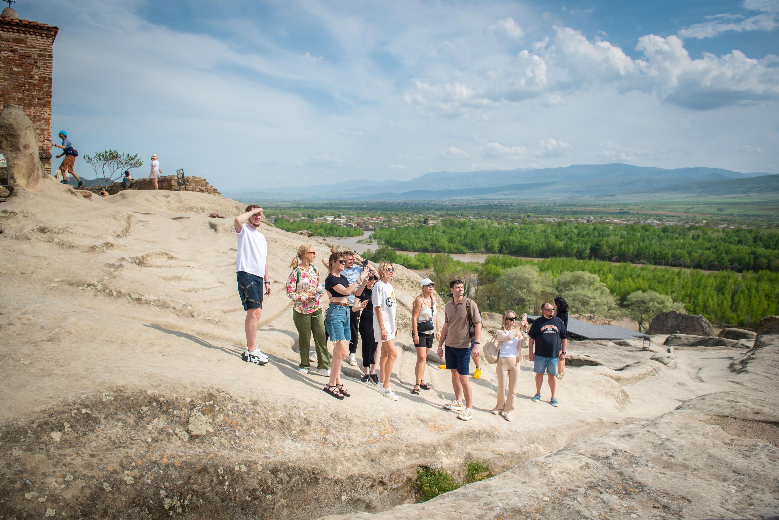 Uplistsikhe. Photographer in Tbilisi
