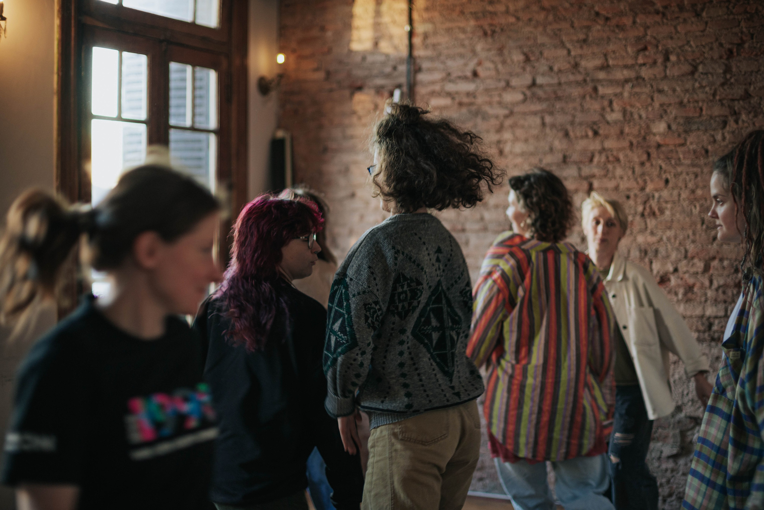 Репетиция @ojo.teatro. Photographer @elmirkami in the city of Buenos Aires