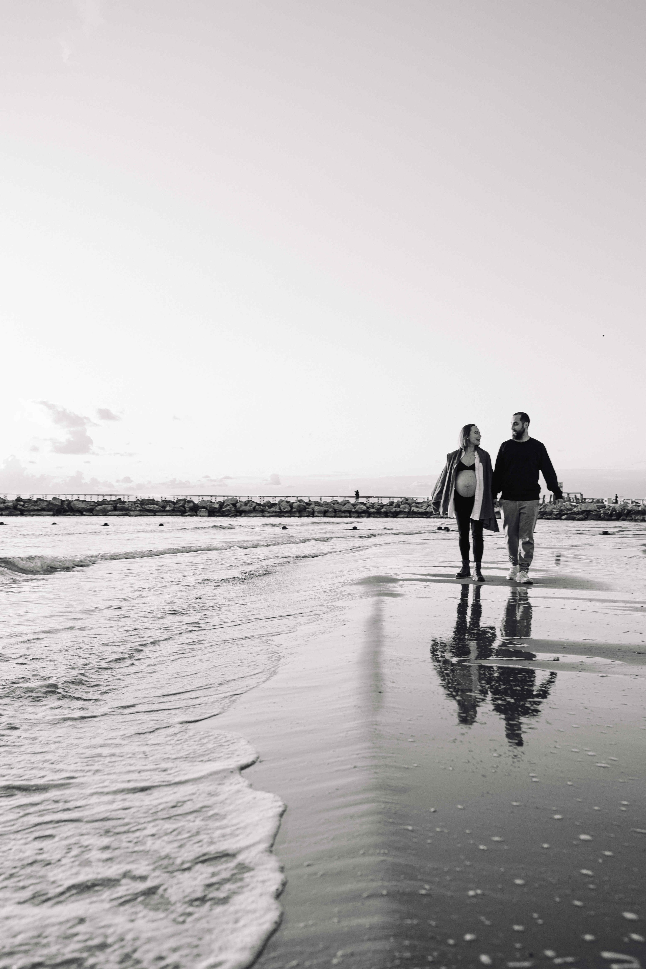 WINTER, PREGNANCY PHOTOSESSION (TEL AVIV). PHOTOGRAPHER IN ISRAEL