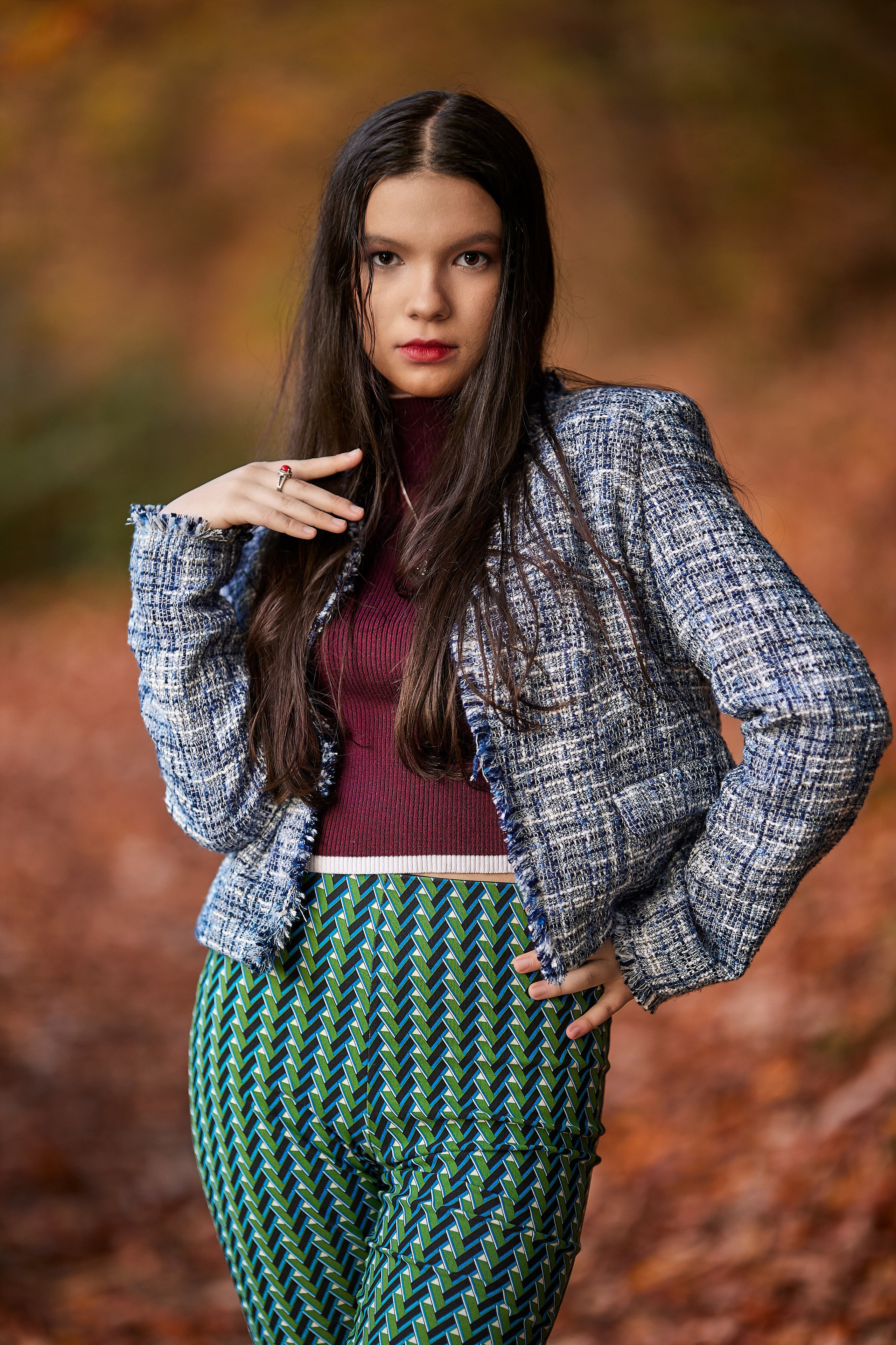 Sesiune foto portret — Vanessa. Pagina principală