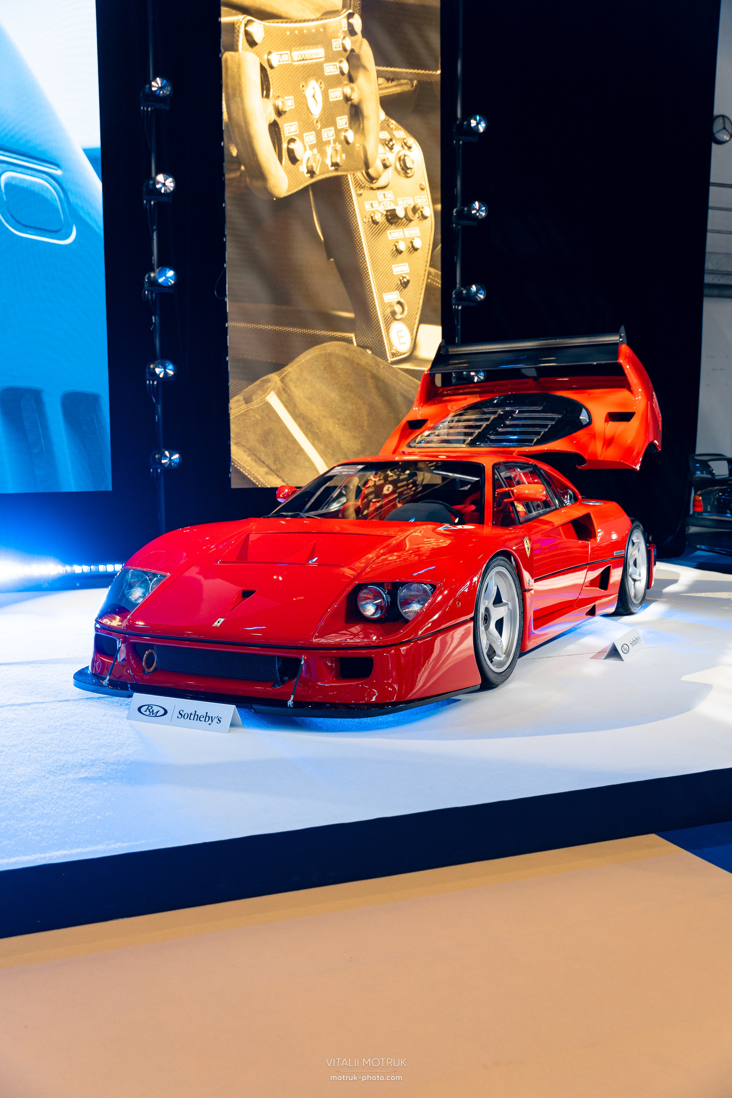 RM Sothebys 2026 Monaco. Photographe de voitures à Paris — Vitalii Motruk
