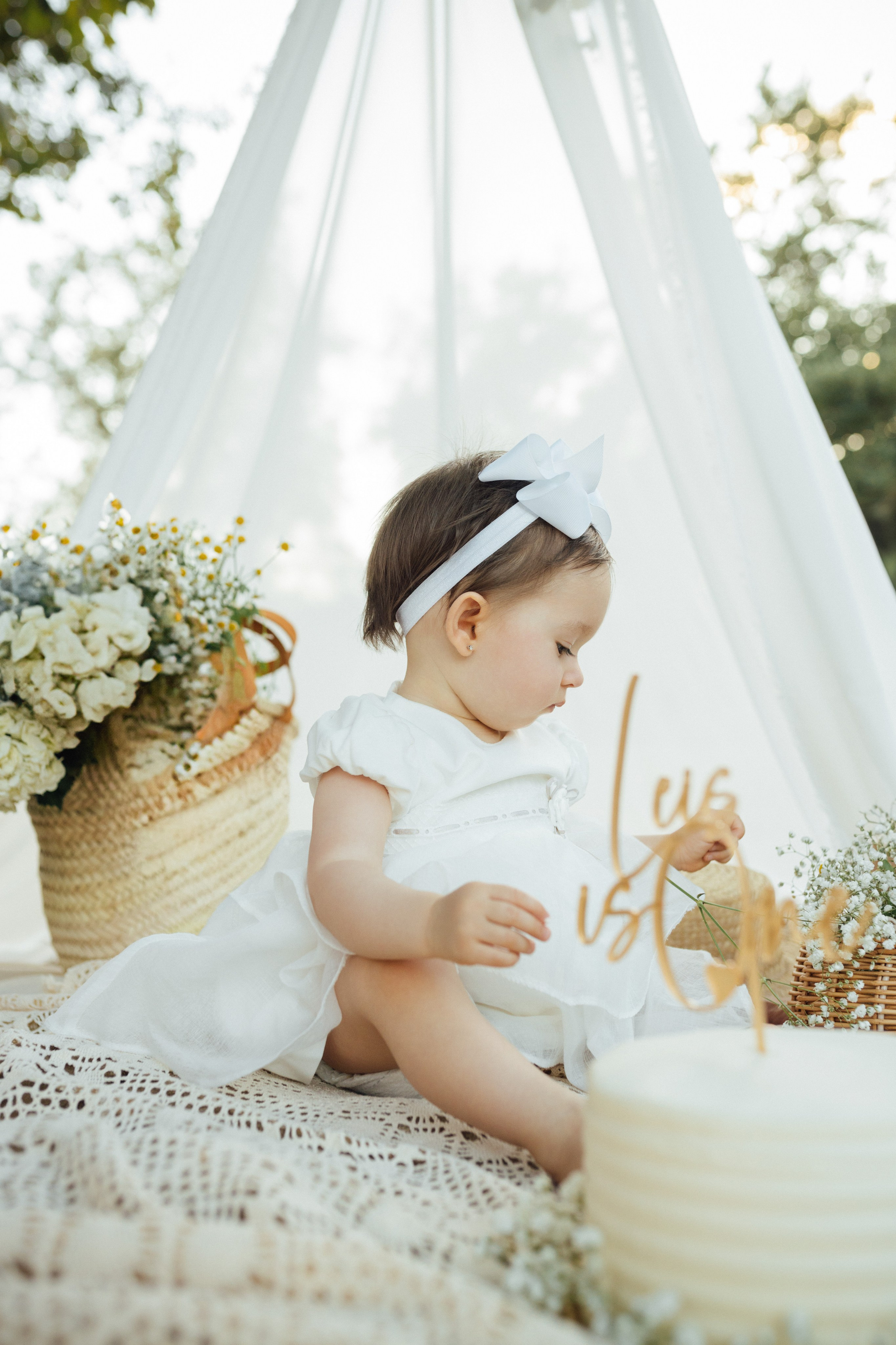 Happy 1st Birthday to Sweet Little Leia!. Maternity, newborn photographer in the Bay Area|Iryna Rakivnenko